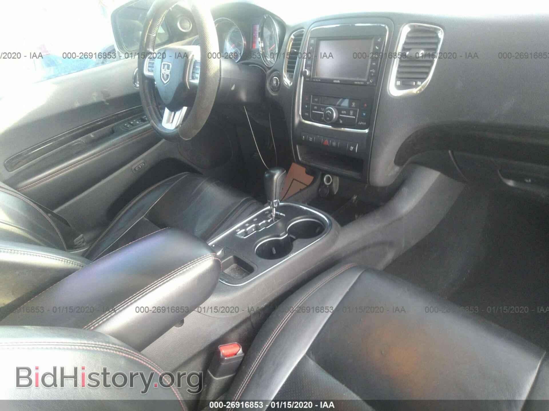 2012 DODGE DURANGO - VIN: 1C4SDJCT7CC105713 - Фото 5