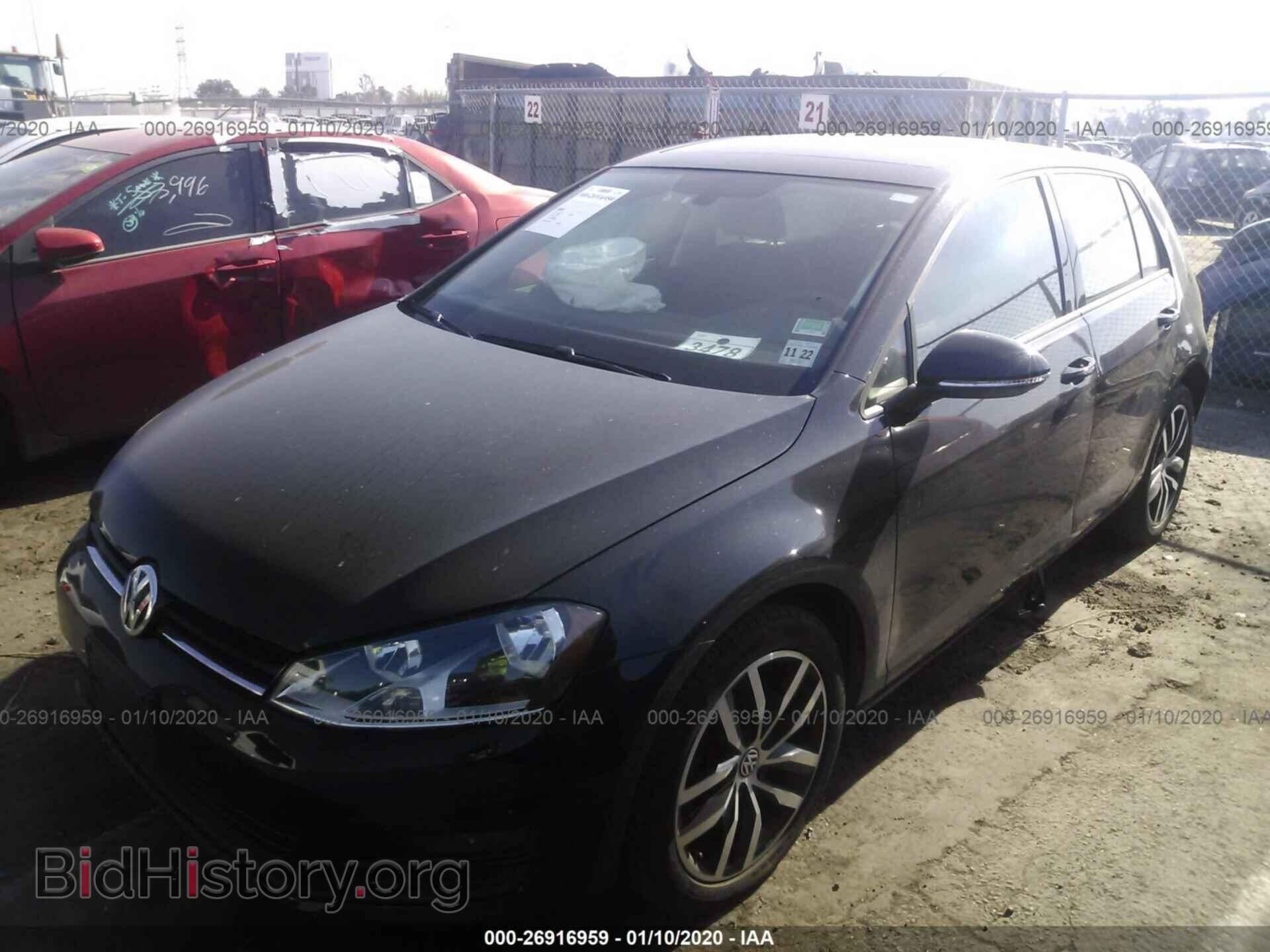 2017 VOLKSWAGEN GOLF - VIN: 3VW217AU9HM041099 - Фото 2