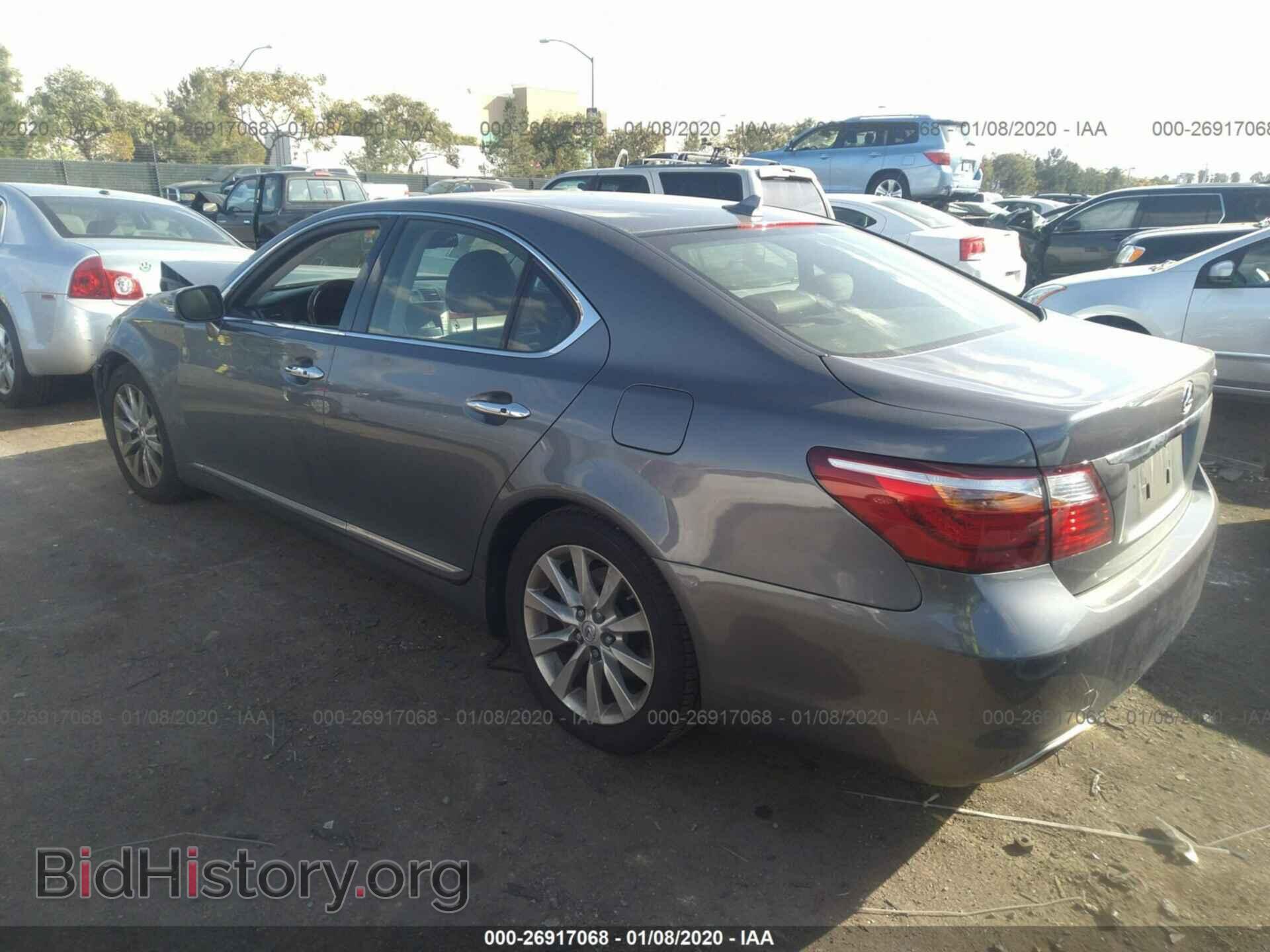 2012 LEXUS LS - VIN: JTHBL5EF3C5113716 - Фото 3