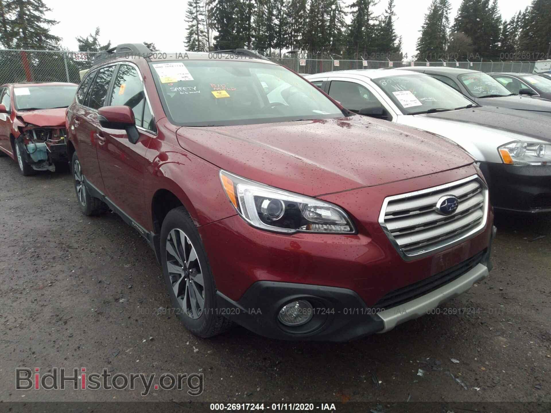 Фотография 4S4BSANC4H3210036 - SUBARU OUTBACK 2017
