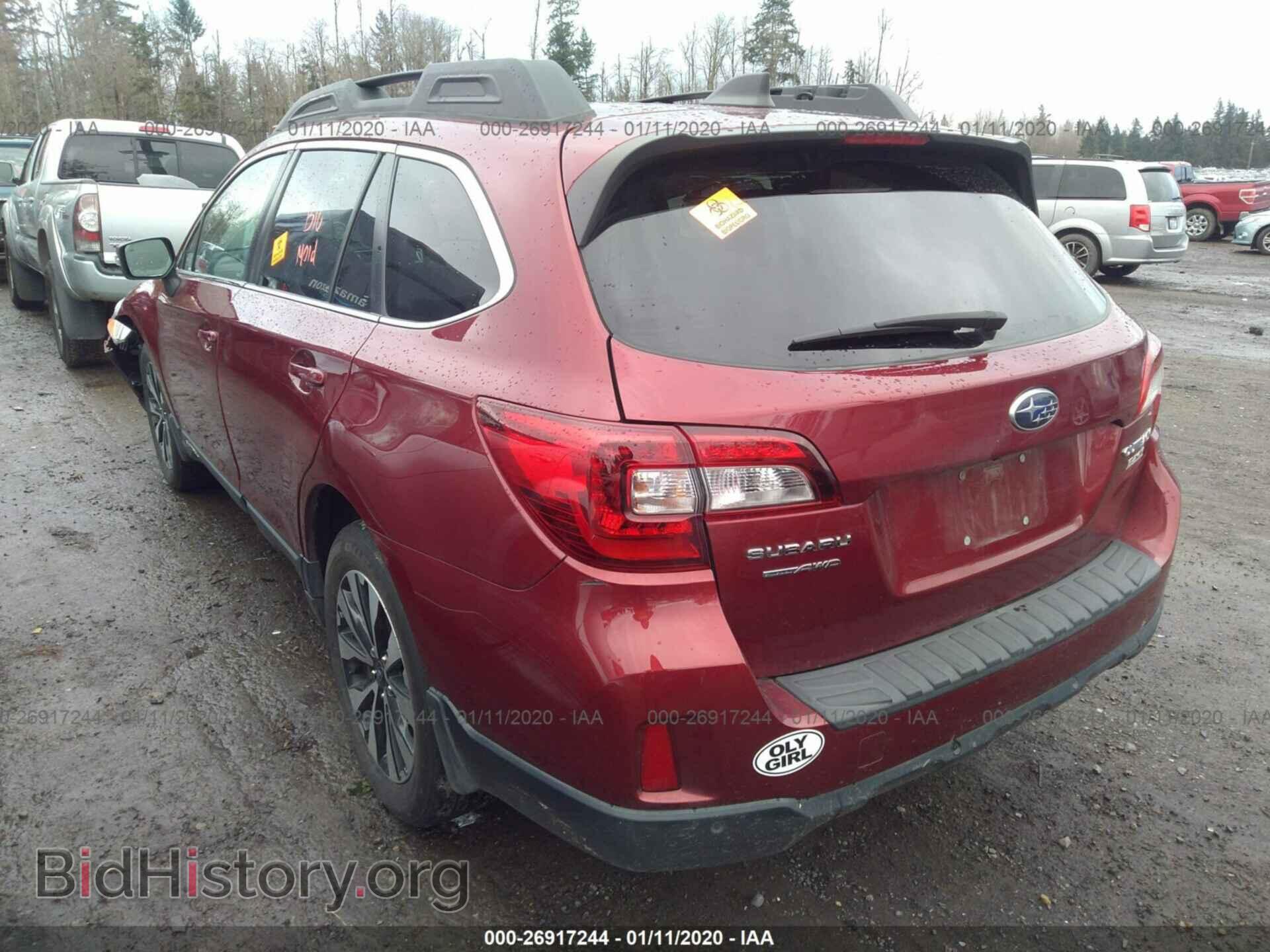 2017 SUBARU OUTBACK - VIN: 4S4BSANC4H3210036 - Фото 3