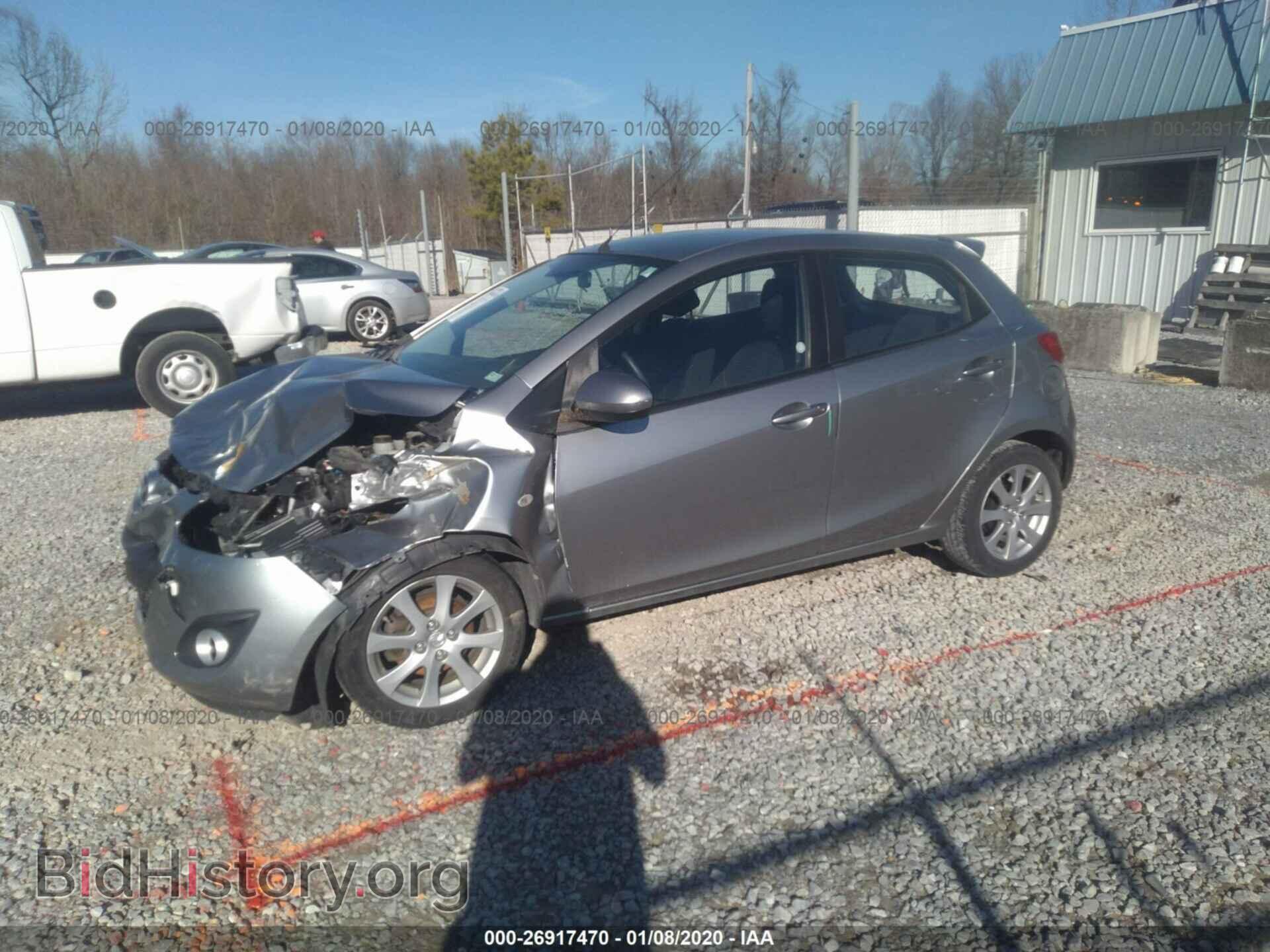2012 MAZDA MAZDA2 - VIN: JM1DE1LY2C0140002 - Фото 2