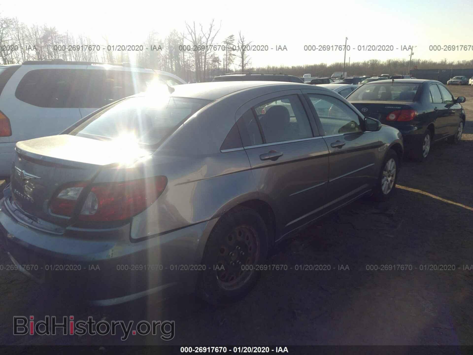 2007 CHRYSLER SEBRING - VIN: 1C3LC46K77N542475 - Фото 4