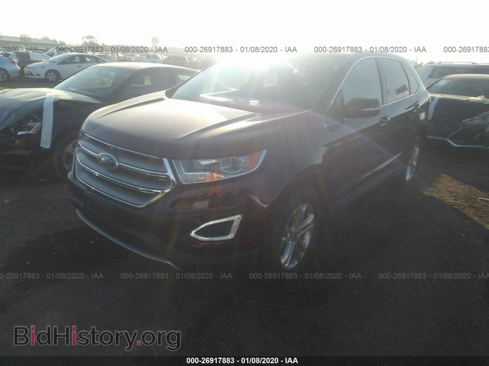 2017 FORD EDGE - VIN: 2FMPK3J84HBC69025 - Фото 2