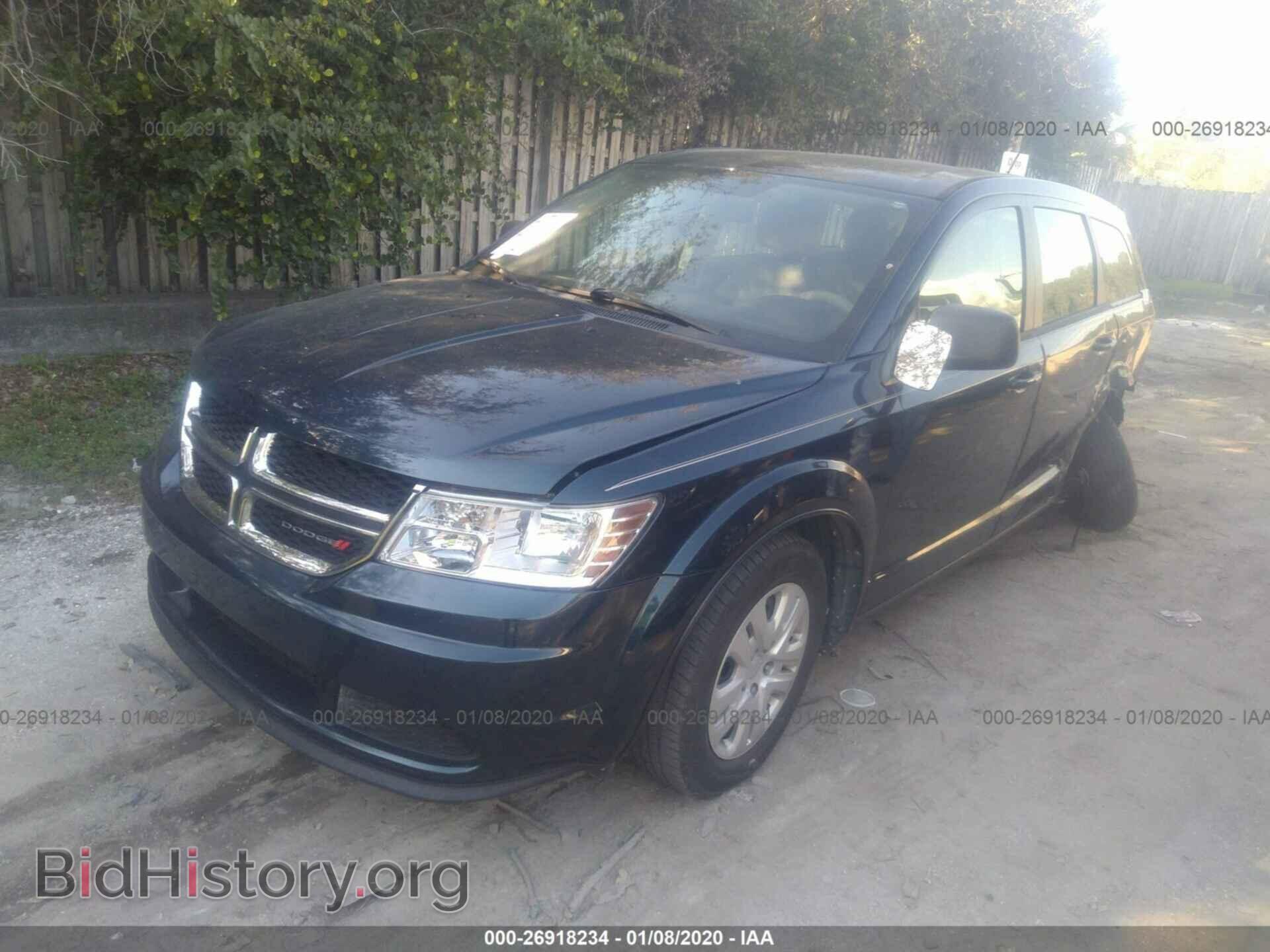2014 DODGE JOURNEY - VIN: 3C4PDCAB7ET246459 - Фото 2