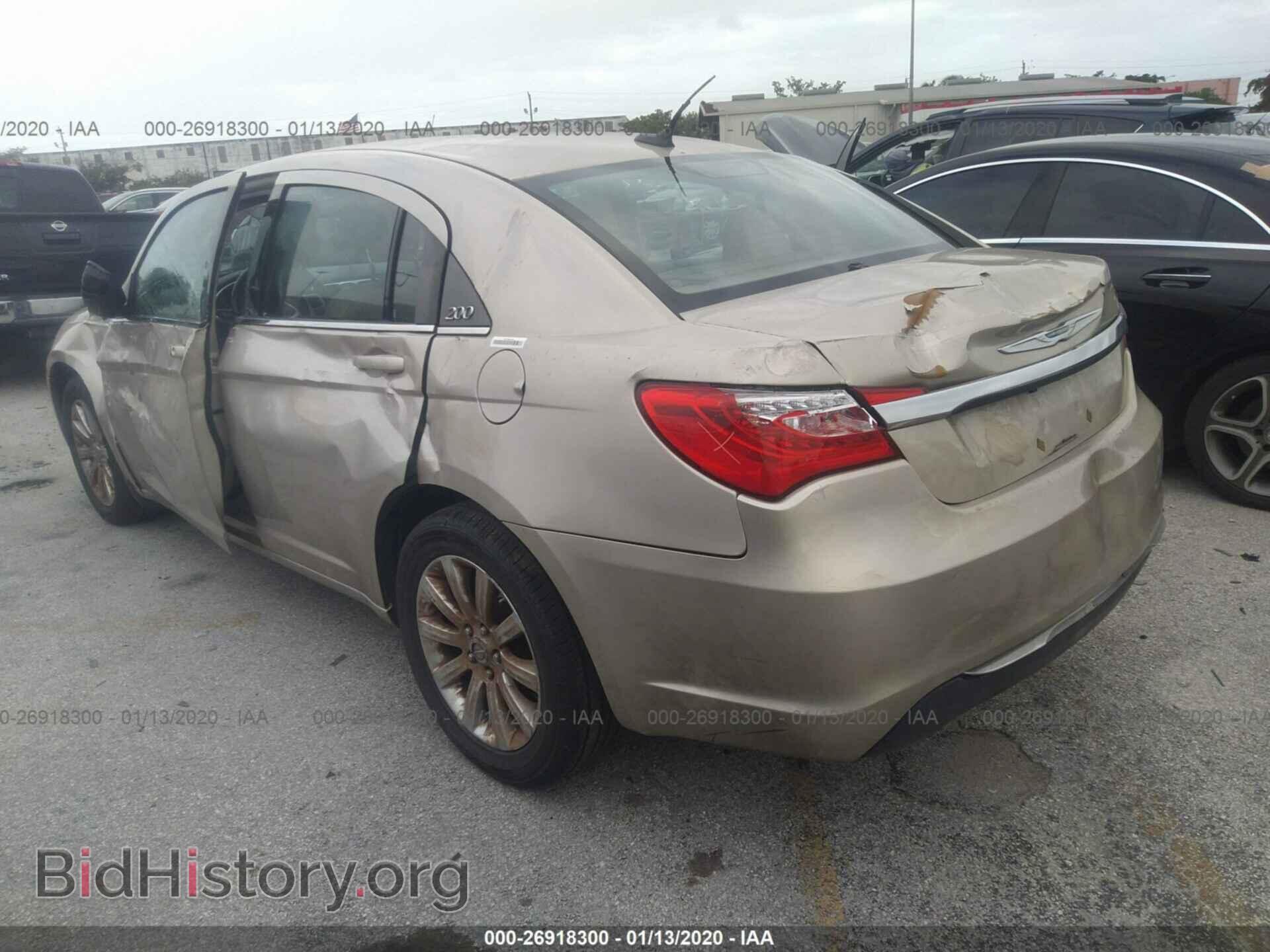 2014 CHRYSLER 200 - VIN: 1C3CCBBB0EN107448 - Фото 3