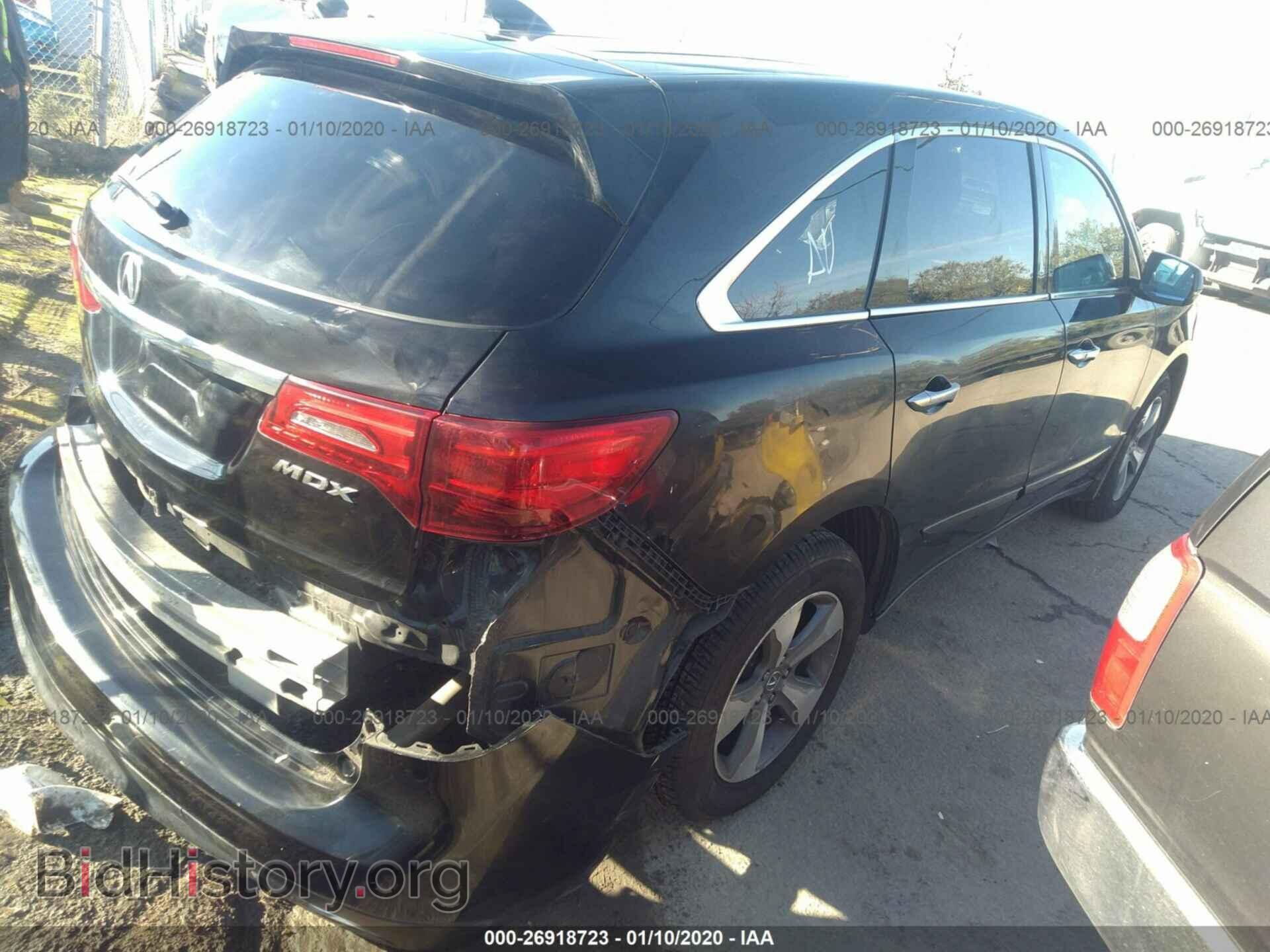 2014 ACURA MDX - VIN: 5FRYD3H27EB008862 - Фото 4