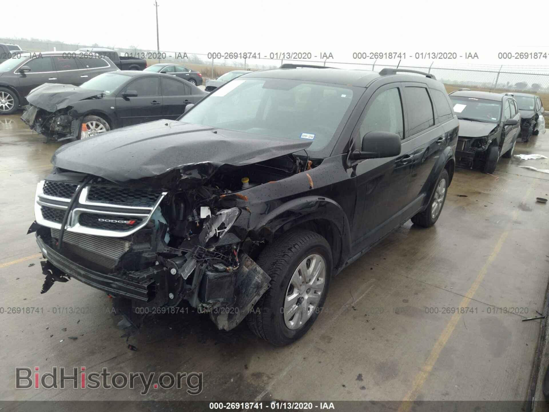 2017 DODGE JOURNEY - VIN: 3C4PDCAB5HT707789 - Фото 2