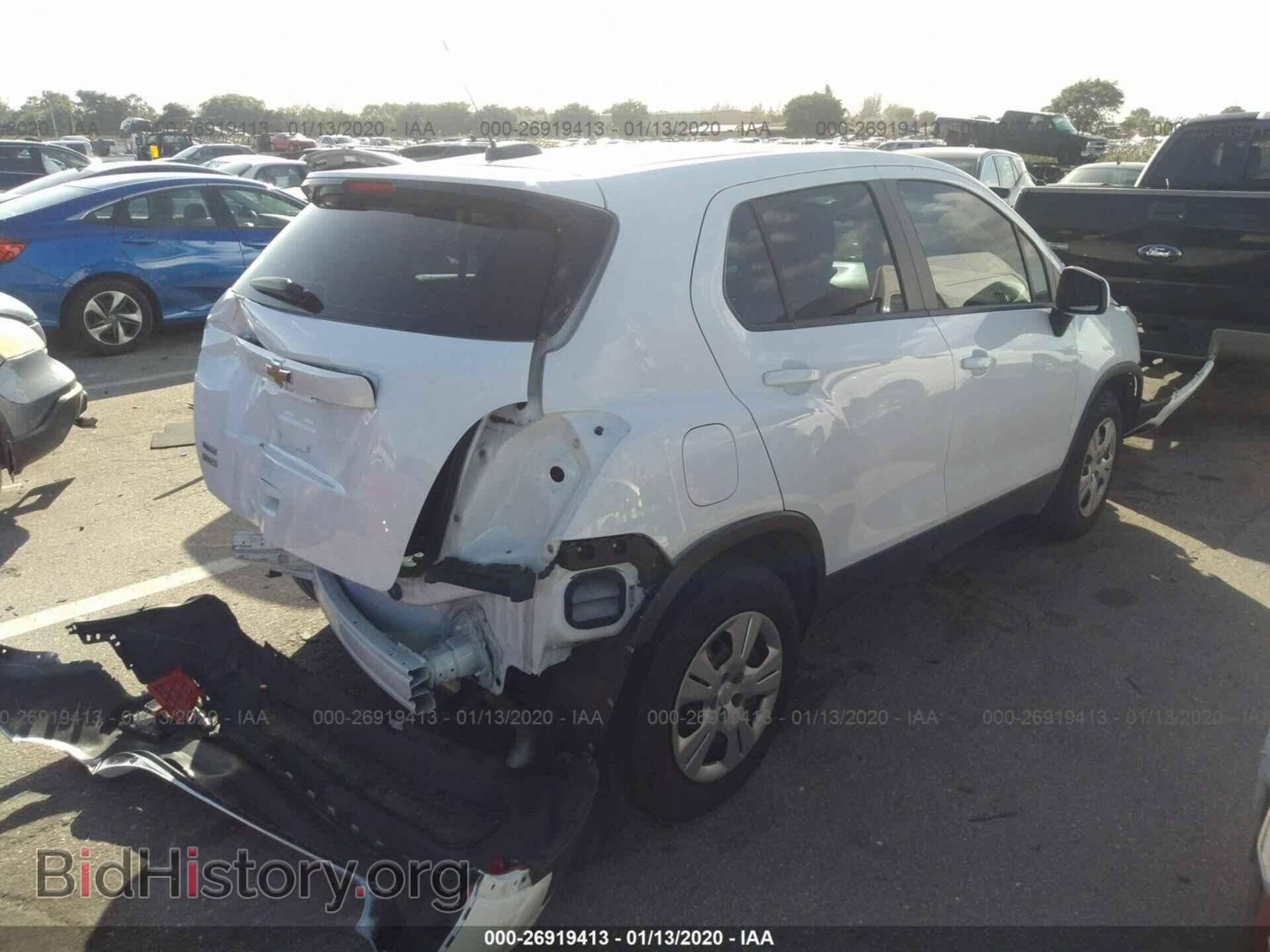 2019 CHEVROLET TRAX - VIN: 3GNCJKSB3KL153599 - Photo 4