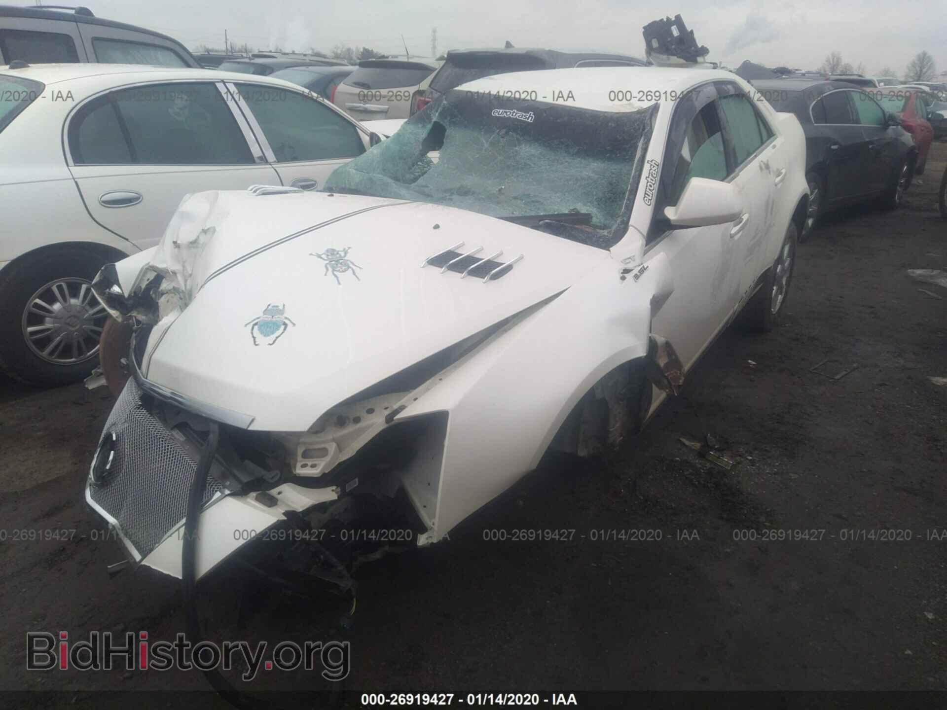 2008 CADILLAC CTS - VIN: 1G6DF577280167135 - Фото 2
