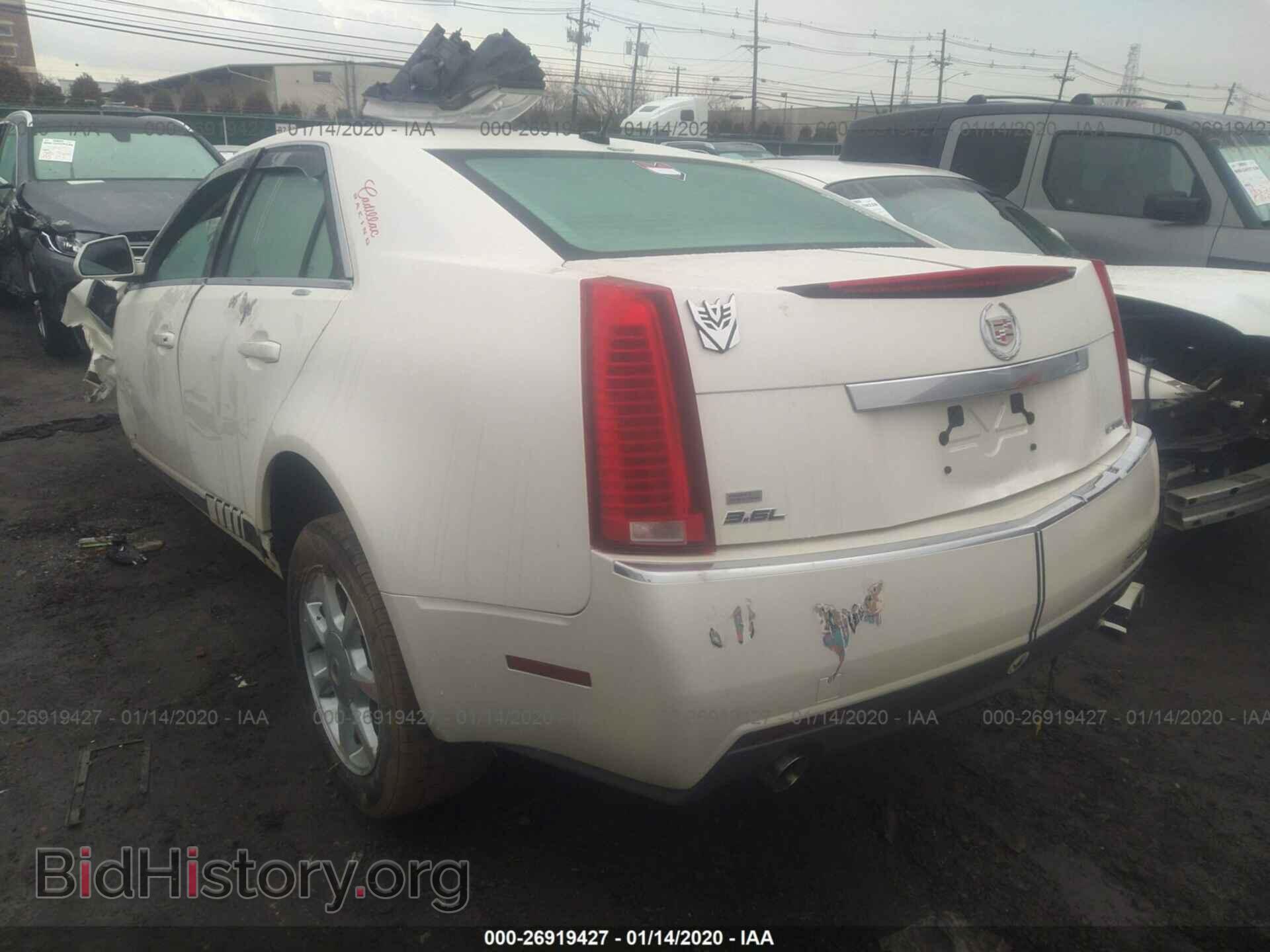 2008 CADILLAC CTS - VIN: 1G6DF577280167135 - Фото 3