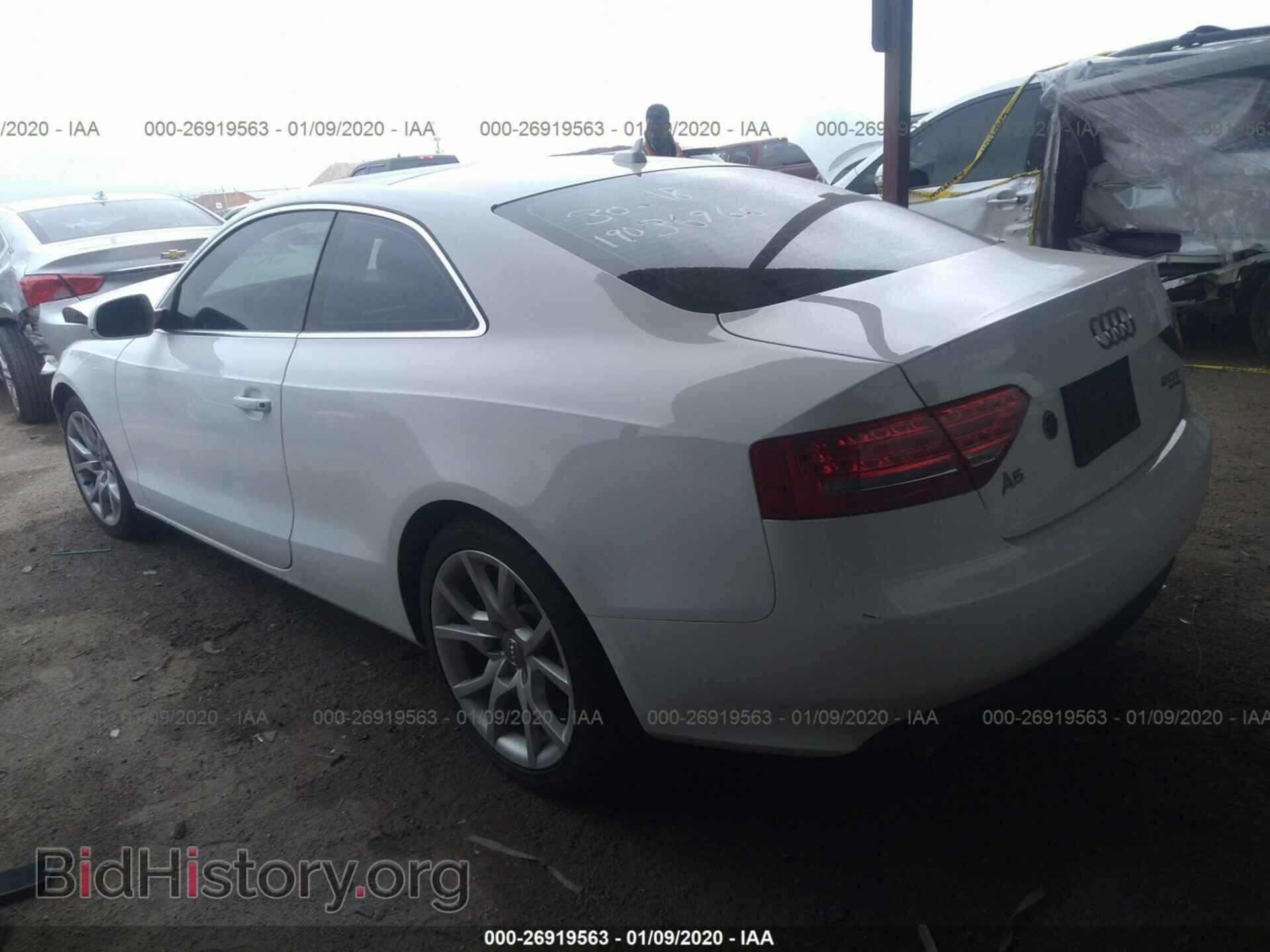 2012 AUDI A5 - VIN: WAULFAFR7CA001360 - Фото 3