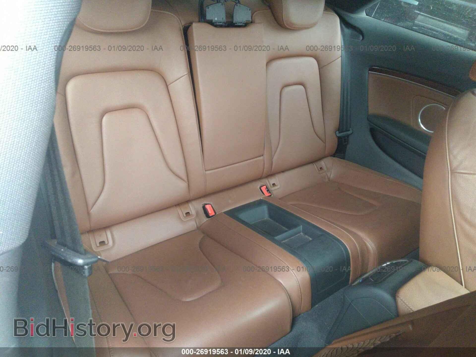 2012 AUDI A5 - VIN: WAULFAFR7CA001360 - Фото 8