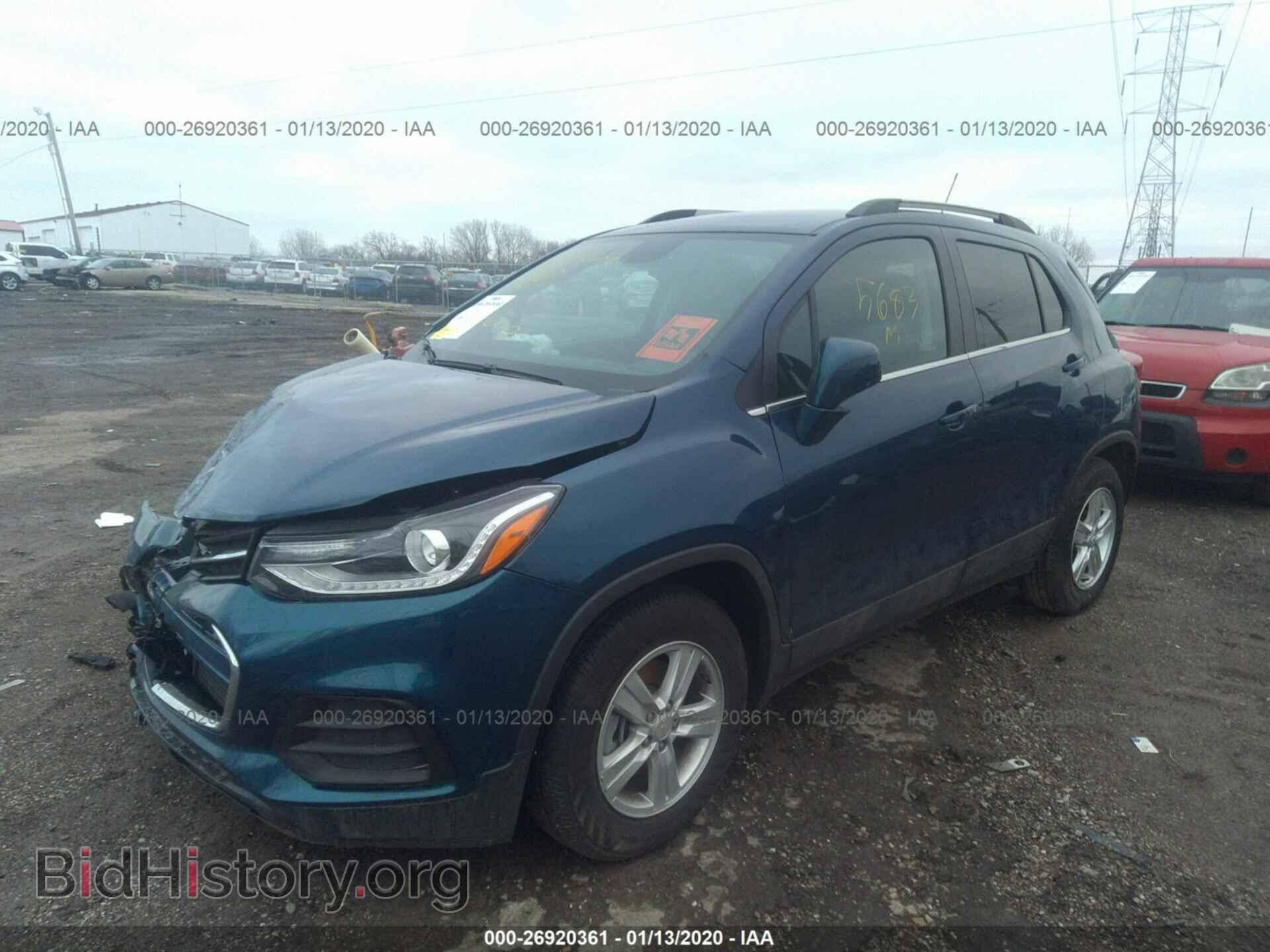 2019 CHEVROLET TRAX - VIN: 3GNCJLSB4KL403759 - Photo 2