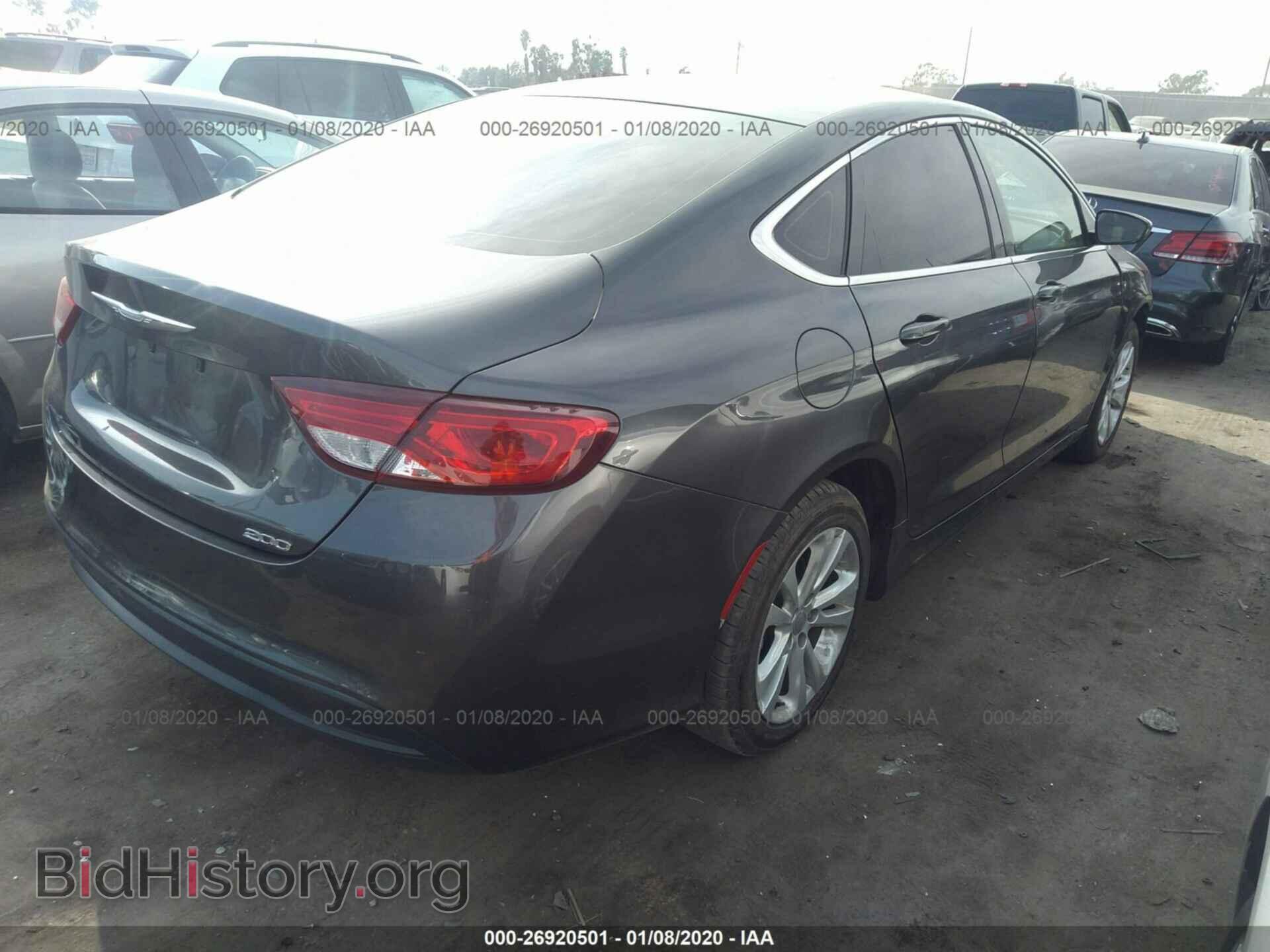 2016 CHRYSLER 200 - VIN: 1C3CCCFB2GN185846 - Photo 4