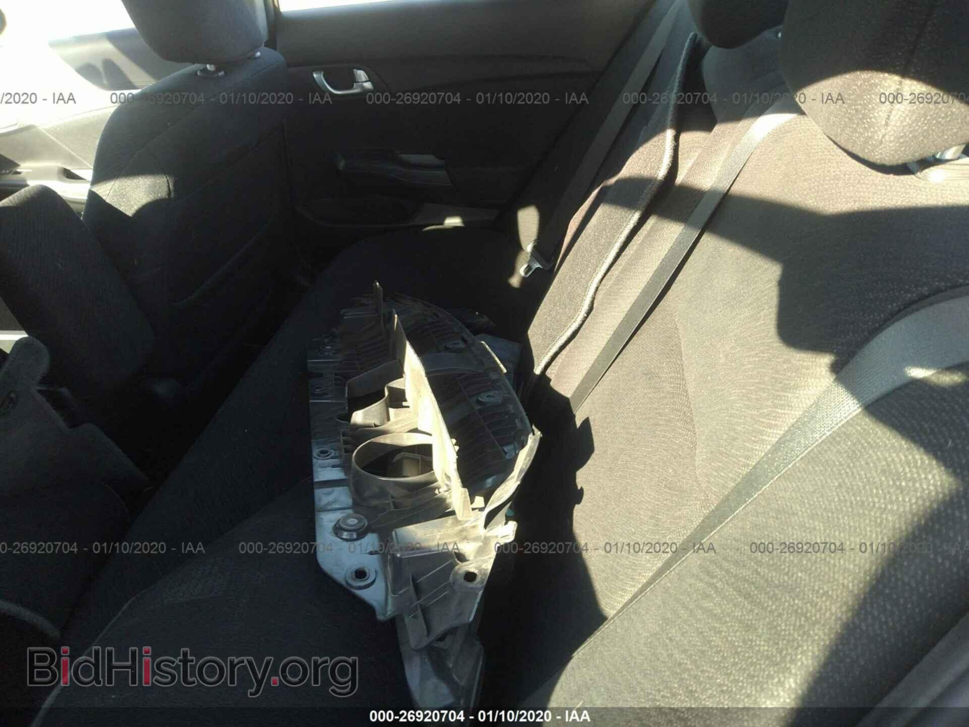 2013 HONDA CIVIC - VIN: 19XFB2F86DE265452 - Photo 8