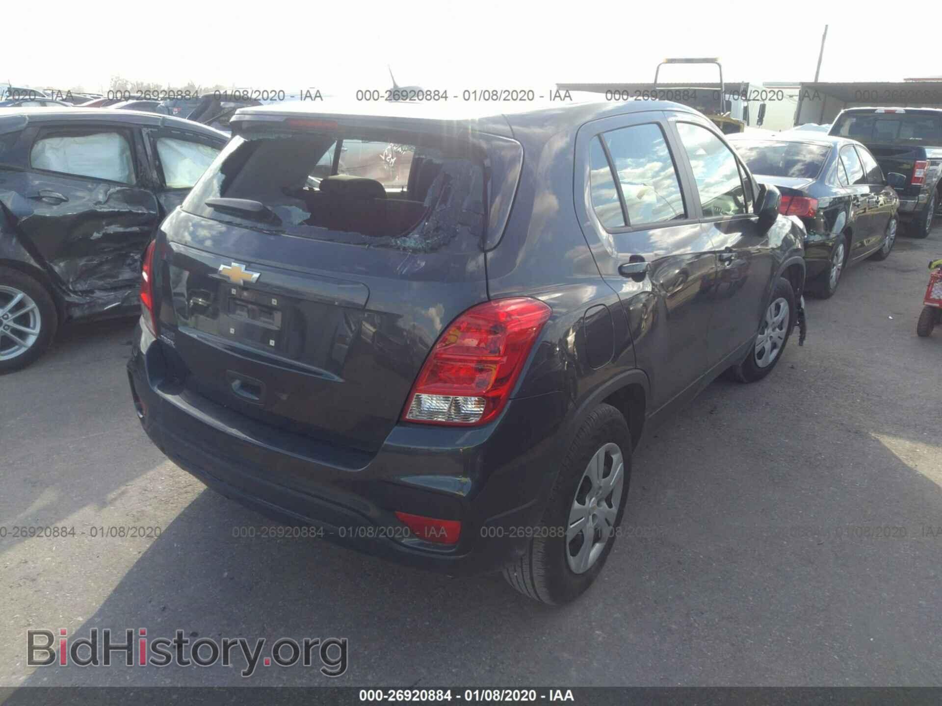 2019 CHEVROLET TRAX - VIN: 3GNCJKSB3KL136513 - Photo 4