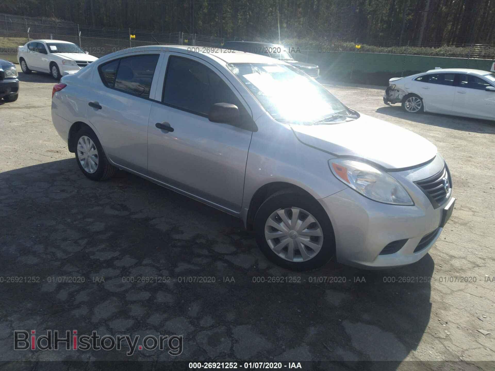 Фотография 3N1CN7AP9EL839631 - NISSAN VERSA 2014