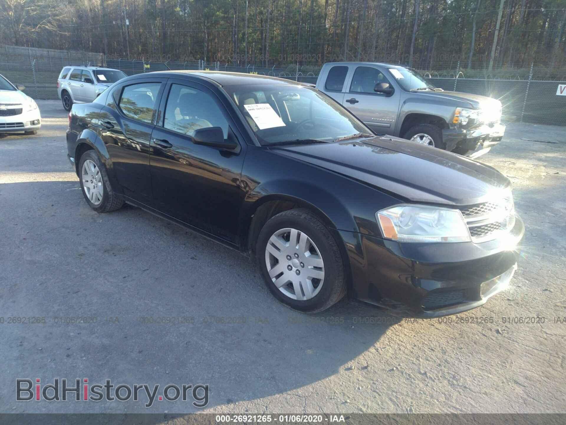 Photo 1B3BD4FB1BN572893 - DODGE AVENGER 2011
