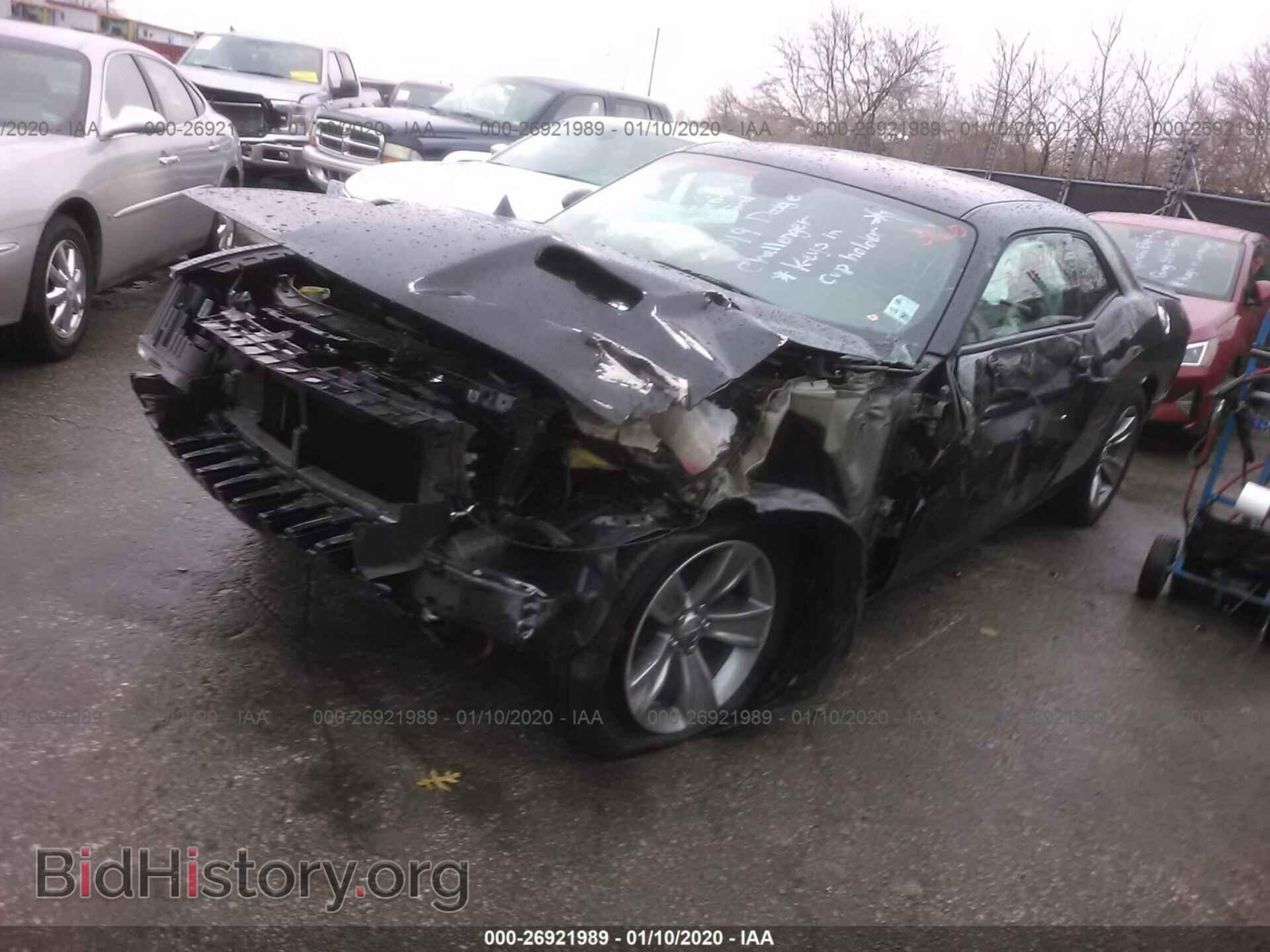 2019 DODGE CHALLENGER - VIN: 2C3CDZAG4KH691229 - Фото 2