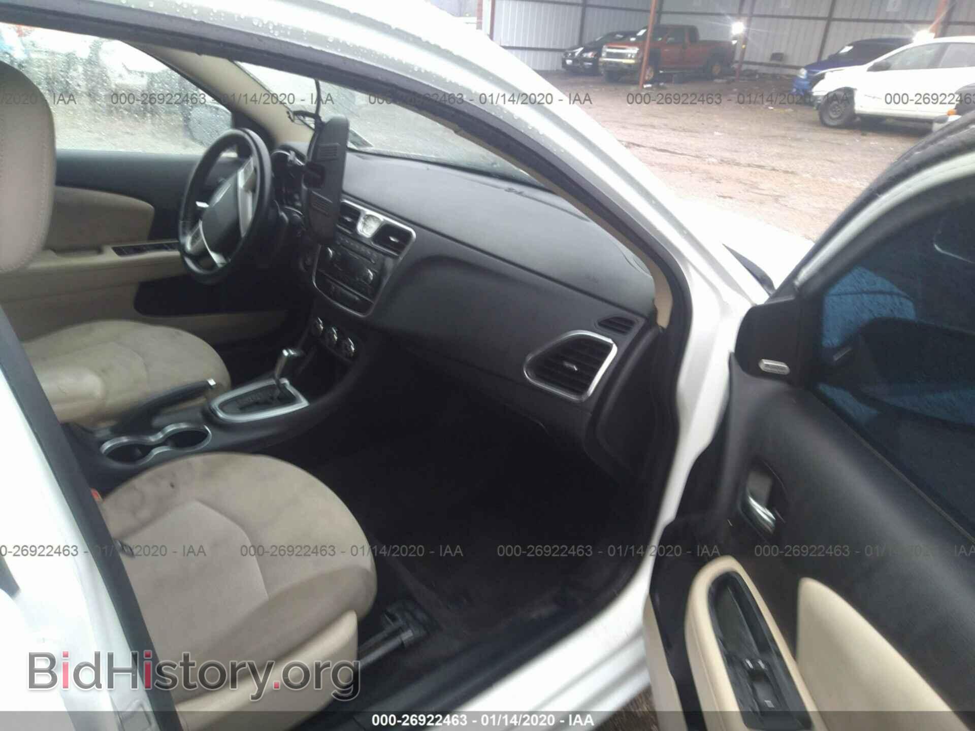 2013 CHRYSLER 200 - VIN: 1C3CCBBB1DN600134 - Фото 5