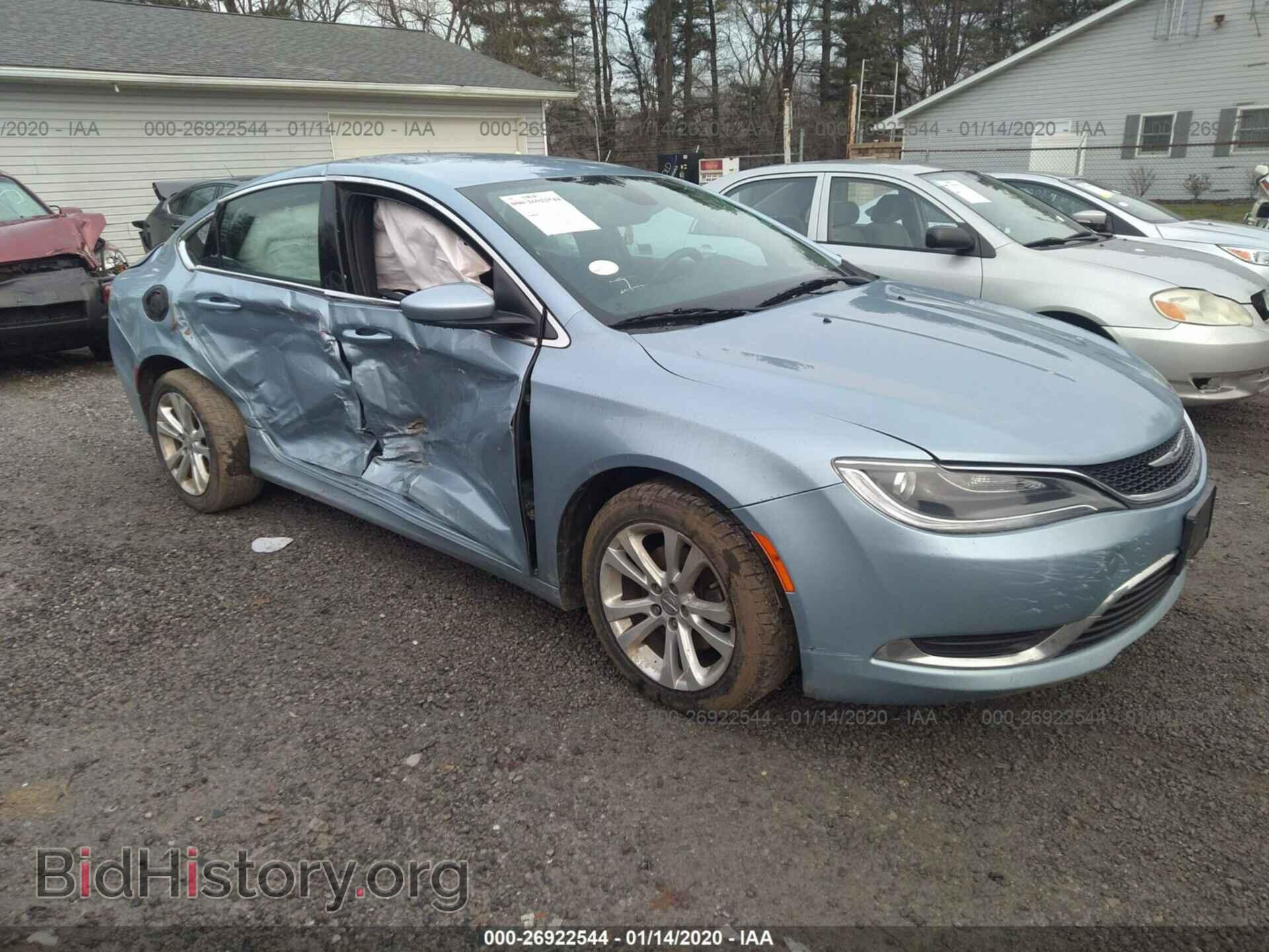 Photo 1C3CCCAB2FN724763 - CHRYSLER 200 2015