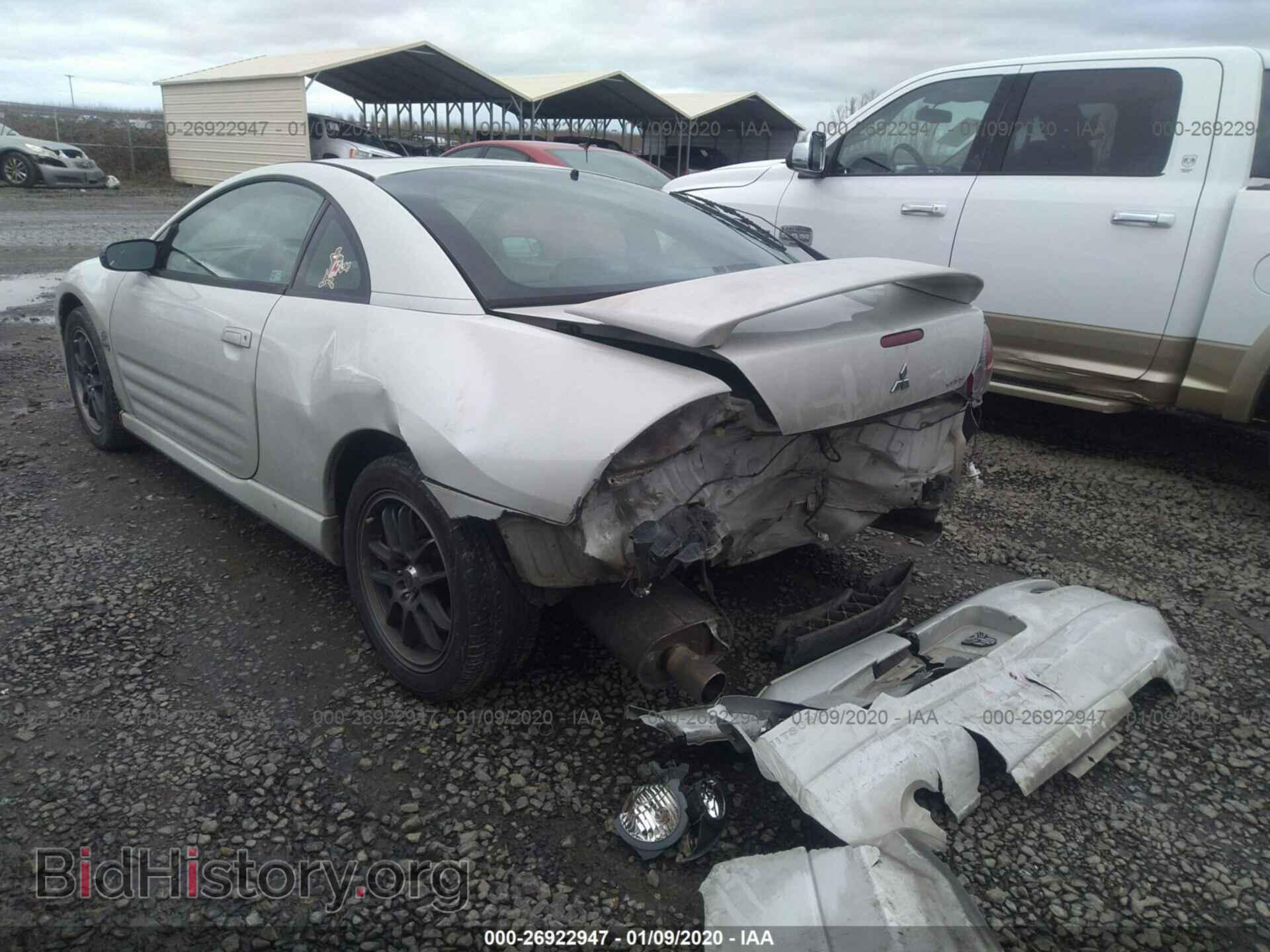 2003 MITSUBISHI ECLIPSE - VIN: 4A3AC74H43E021295 - Фото 3