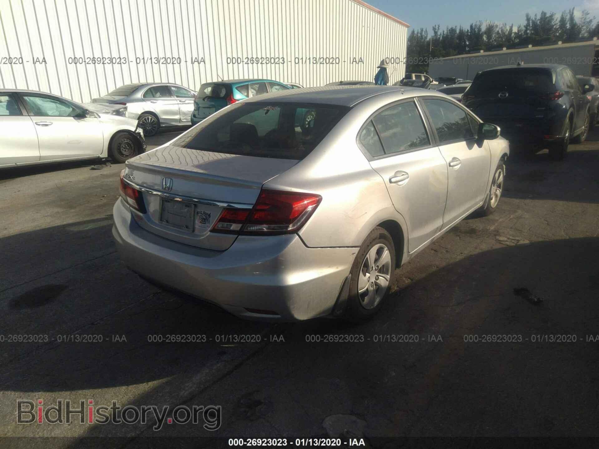 2014 HONDA CIVIC - VIN: 19XFB2F51EE073461 - Photo 4