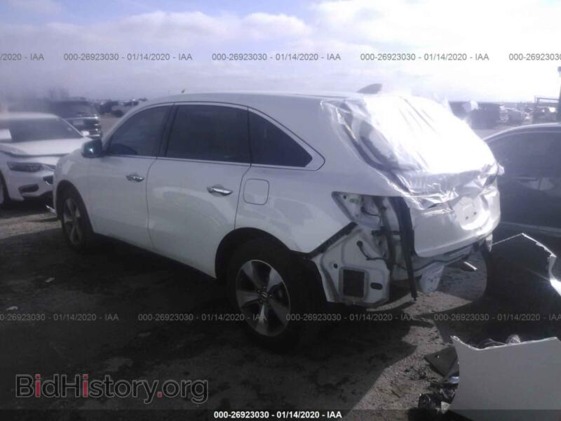 2014 Acura MDX (VIN 5FRYD3H27EB017724) — фото 3 из 10
