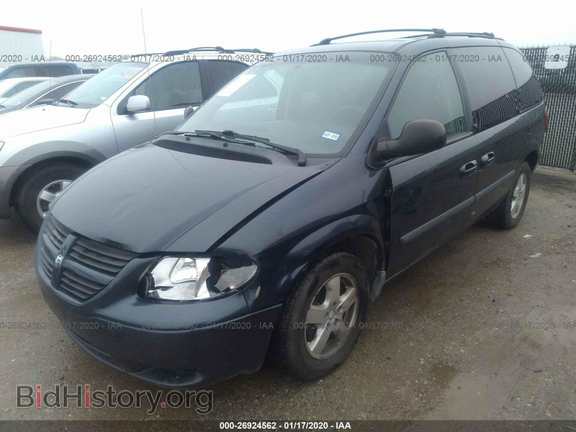 2007 DODGE CARAVAN - VIN: 1D4GP45R67B143755 - Фото 2