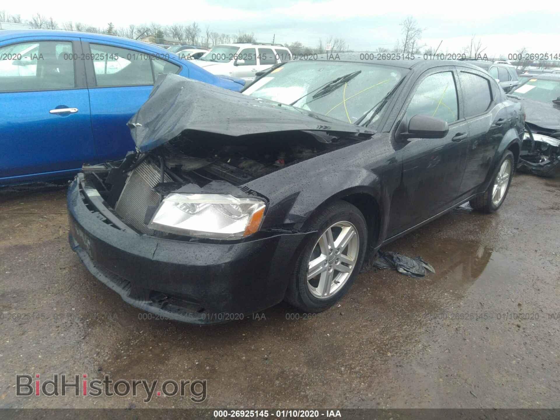 2011 DODGE AVENGER - VIN: 1B3BD1FB5BN501792 - Фото 2