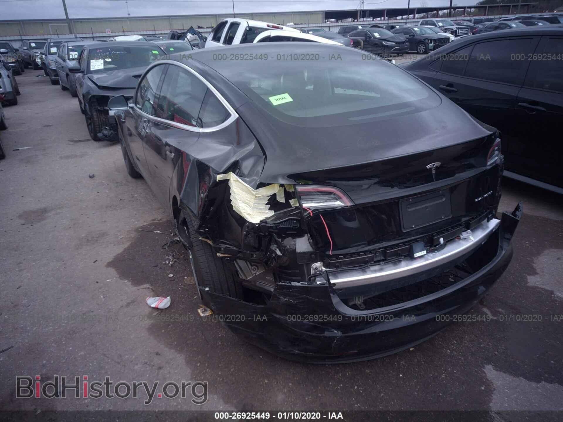 2019 TESLA MODEL 3 - VIN: 5YJ3E1EB0KF432476 - Фото 3