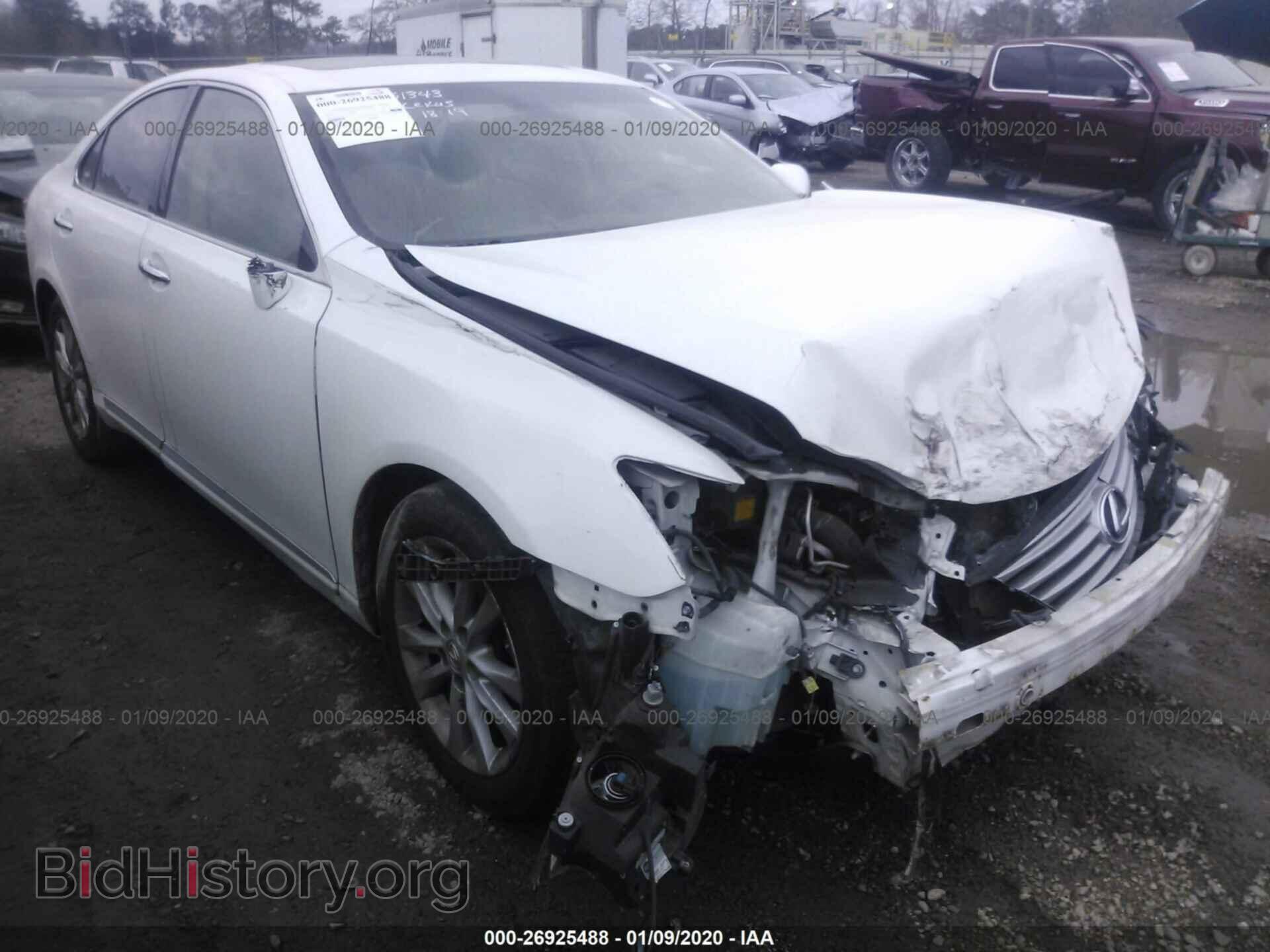 Photo JTHBK1EG3A2351343 - LEXUS ES 2010
