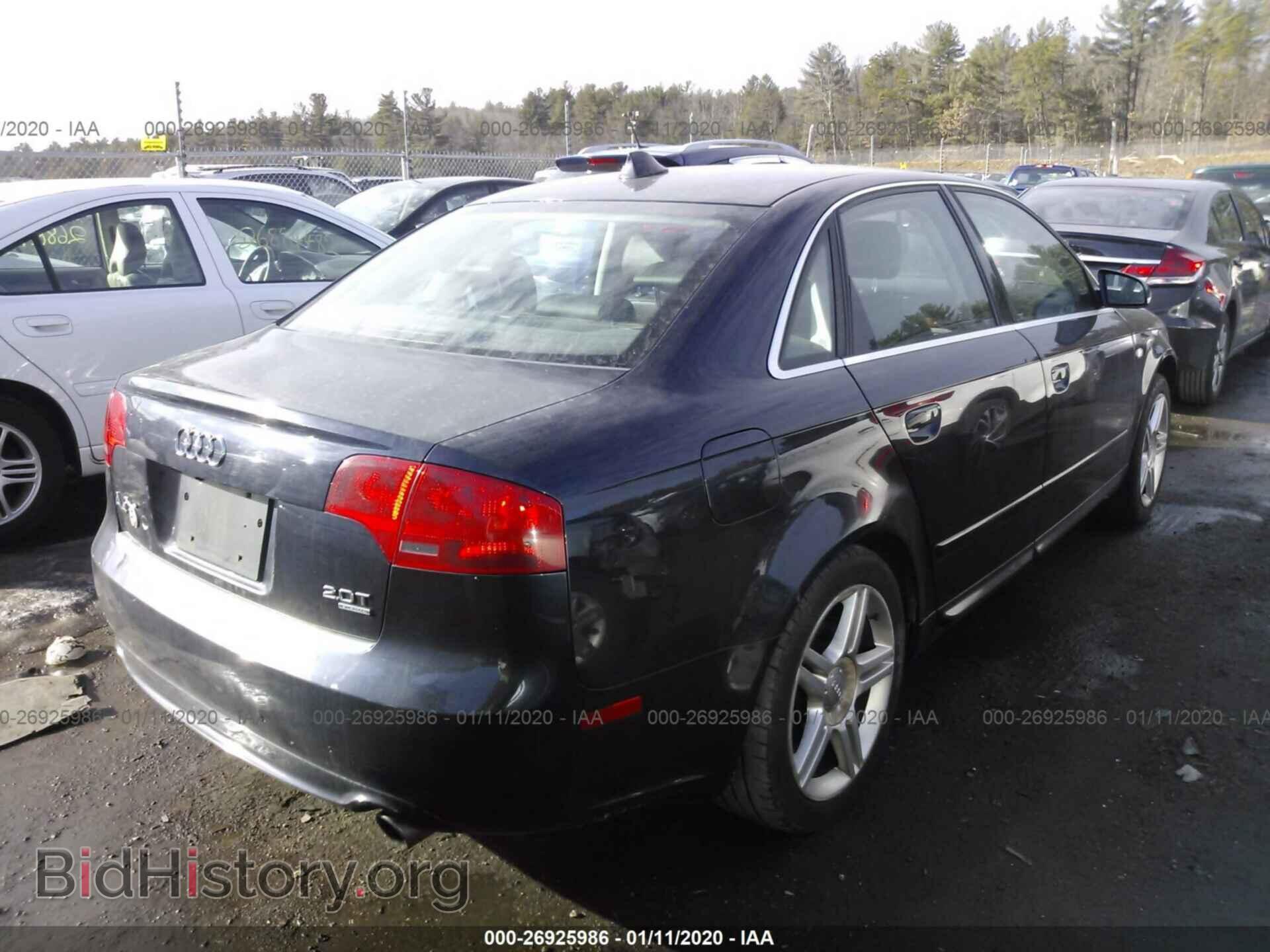 2008 AUDI A4 - VIN: WAUDF78E28A076671 - Фото 4