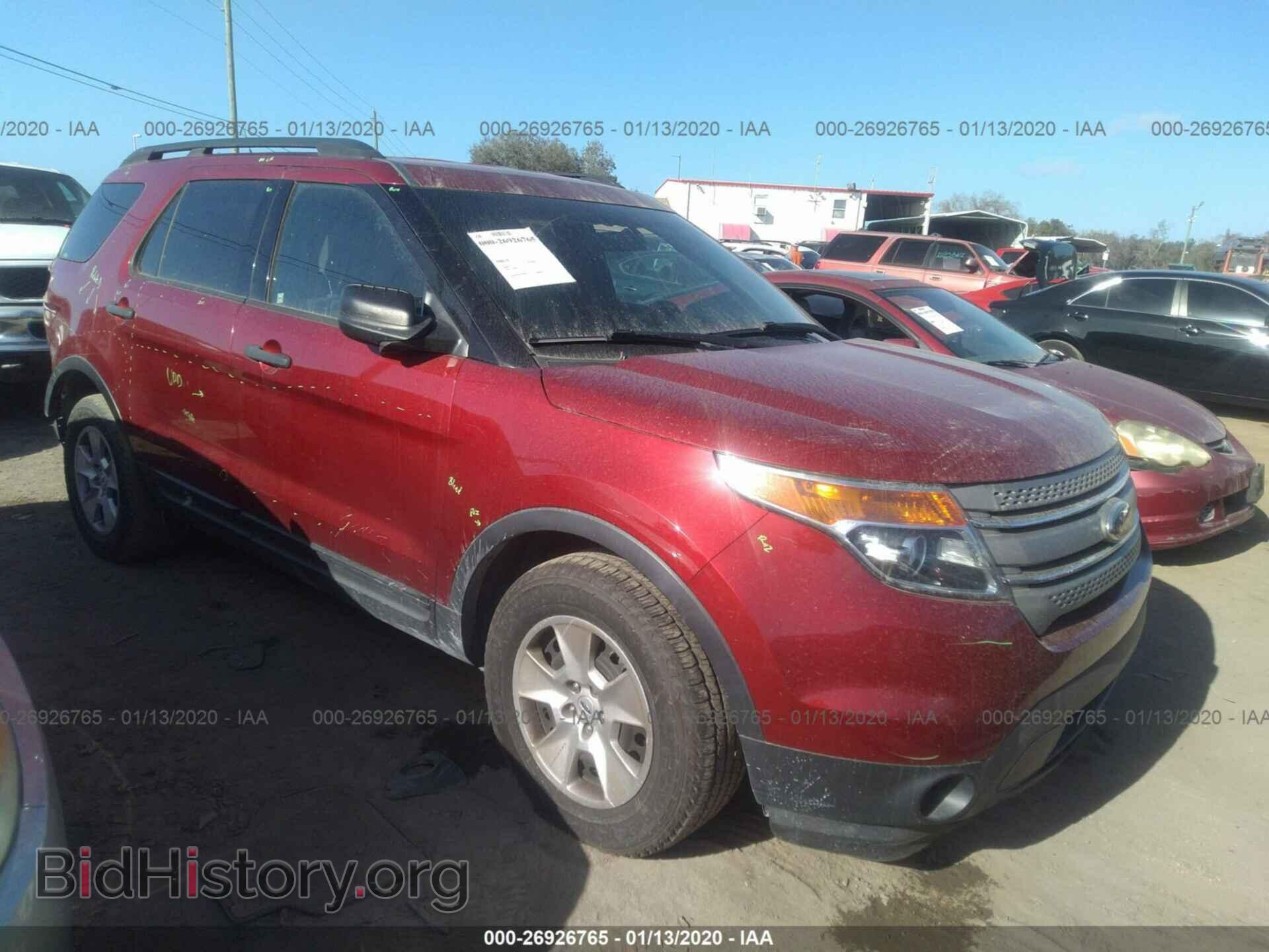 Photo 1FM5K7B83EGC45123 - FORD EXPLORER 2014