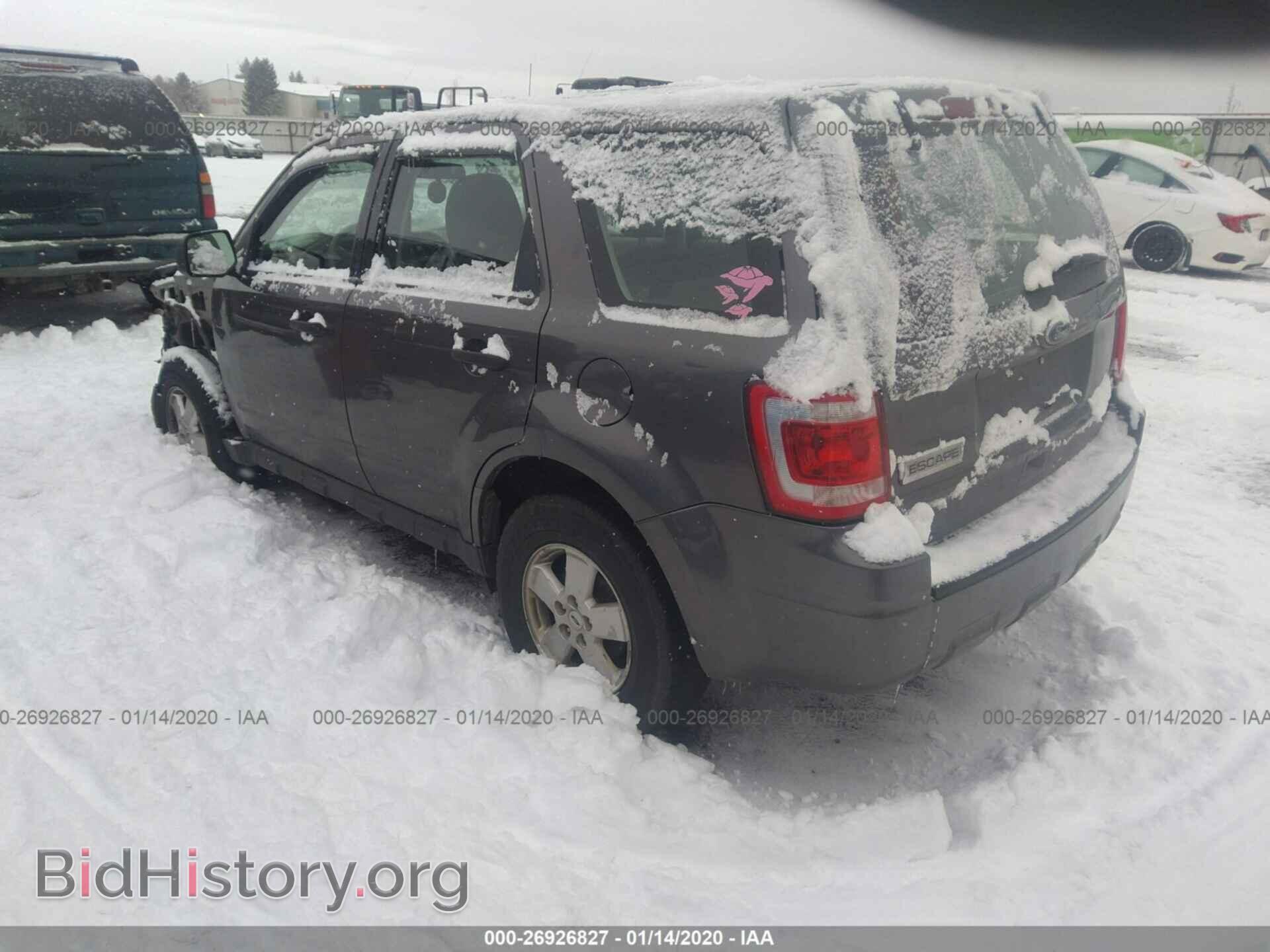 2011 FORD ESCAPE - VIN: 1FMCU9C73BKB03706 - Фото 3
