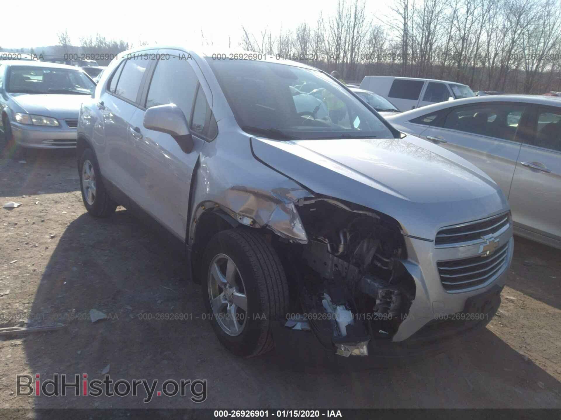 Photo KL7CJNSB3GB597744 - CHEVROLET TRAX 2016