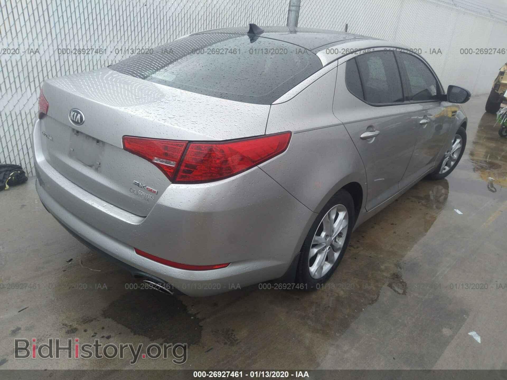 2013 KIA OPTIMA - VIN: 5XXGN4A75DG101462 - Фото 4