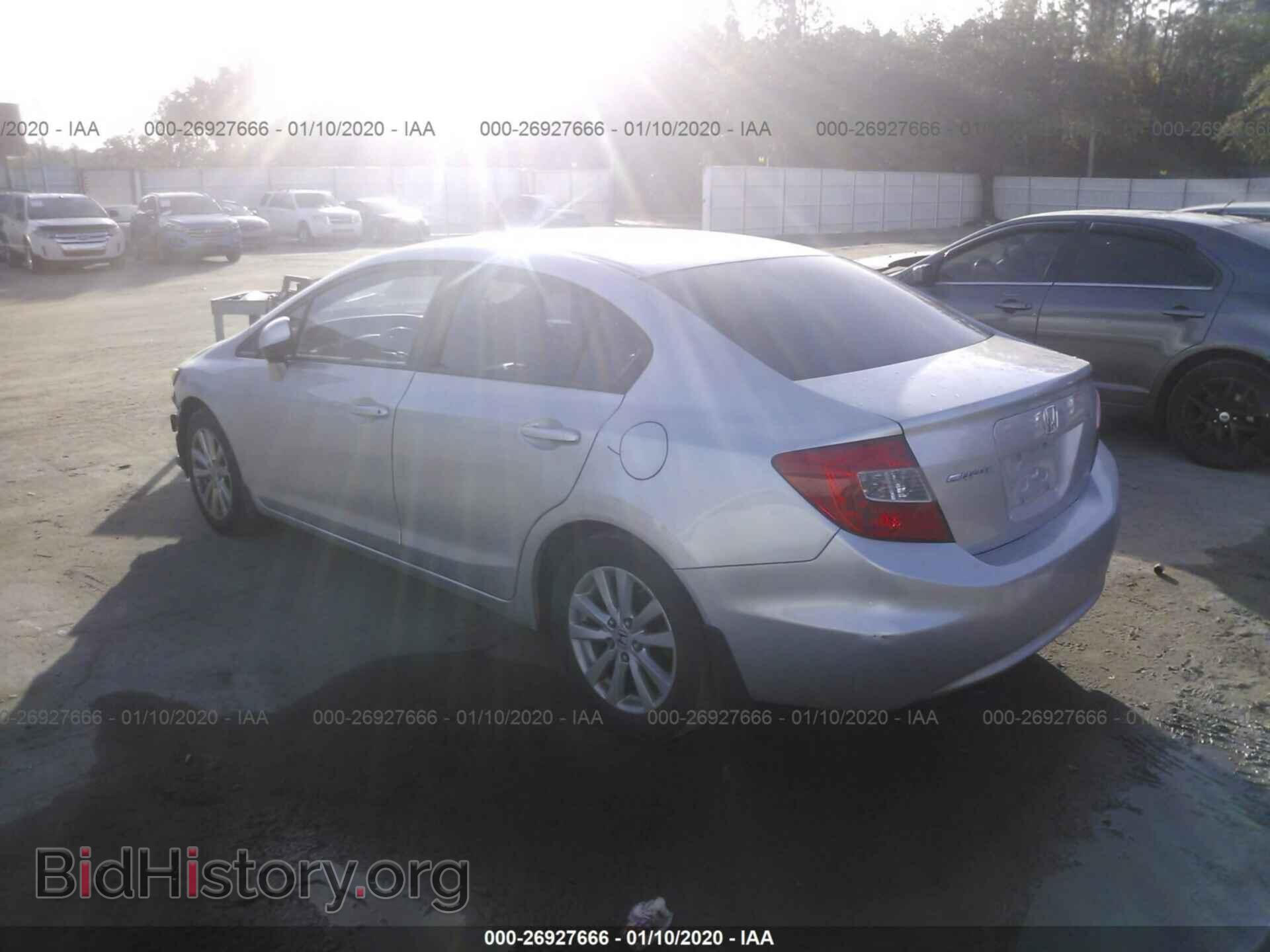 2012 HONDA CIVIC - VIN: 19XFB2F91CE003104 - Photo 3