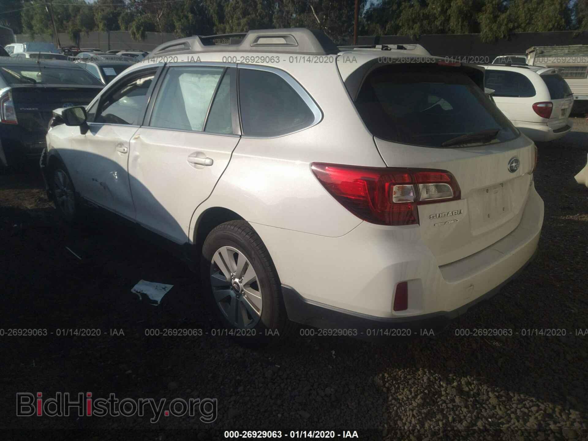 2017 SUBARU OUTBACK - VIN: 4S4BSAAC5H3310331 - Фото 3