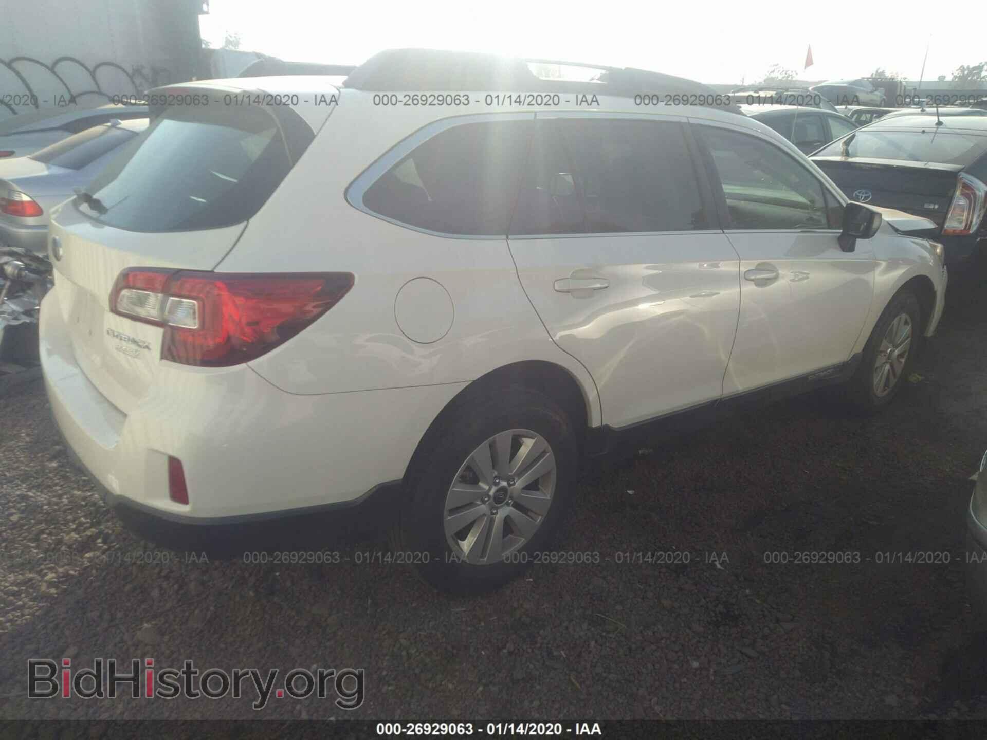 2017 SUBARU OUTBACK - VIN: 4S4BSAAC5H3310331 - Фото 4