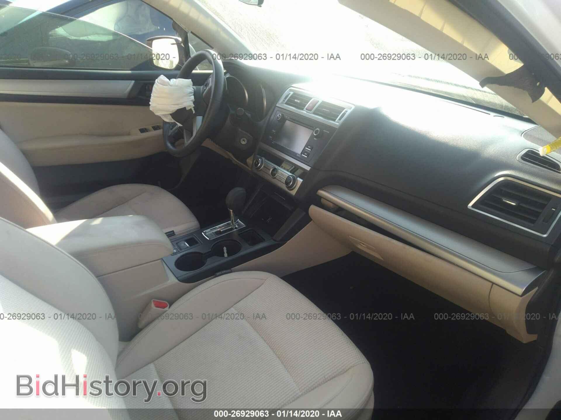 2017 SUBARU OUTBACK - VIN: 4S4BSAAC5H3310331 - Фото 5