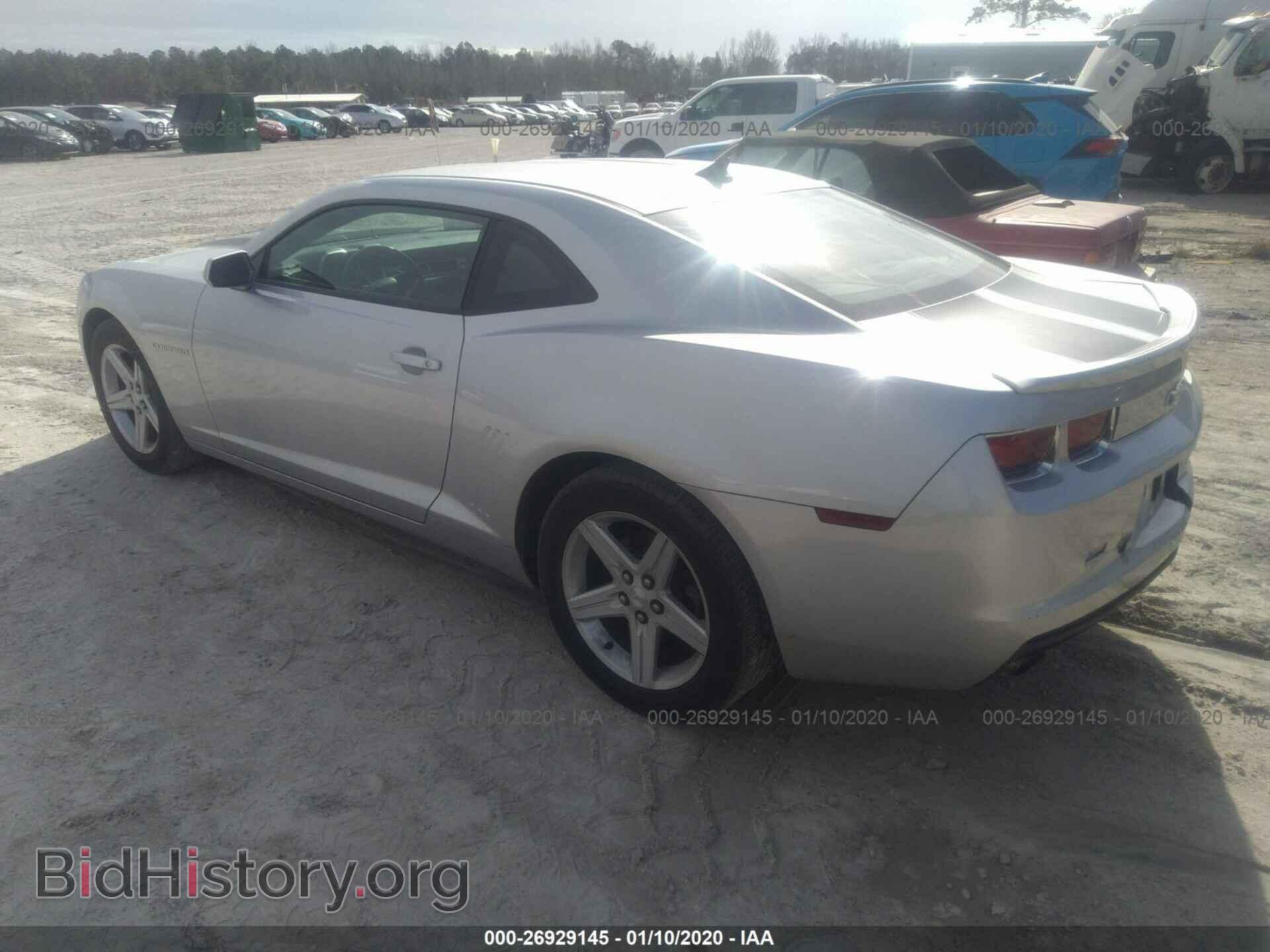2012 CHEVROLET CAMARO - VIN: 2G1FB1E38C9129328 - Фото 3