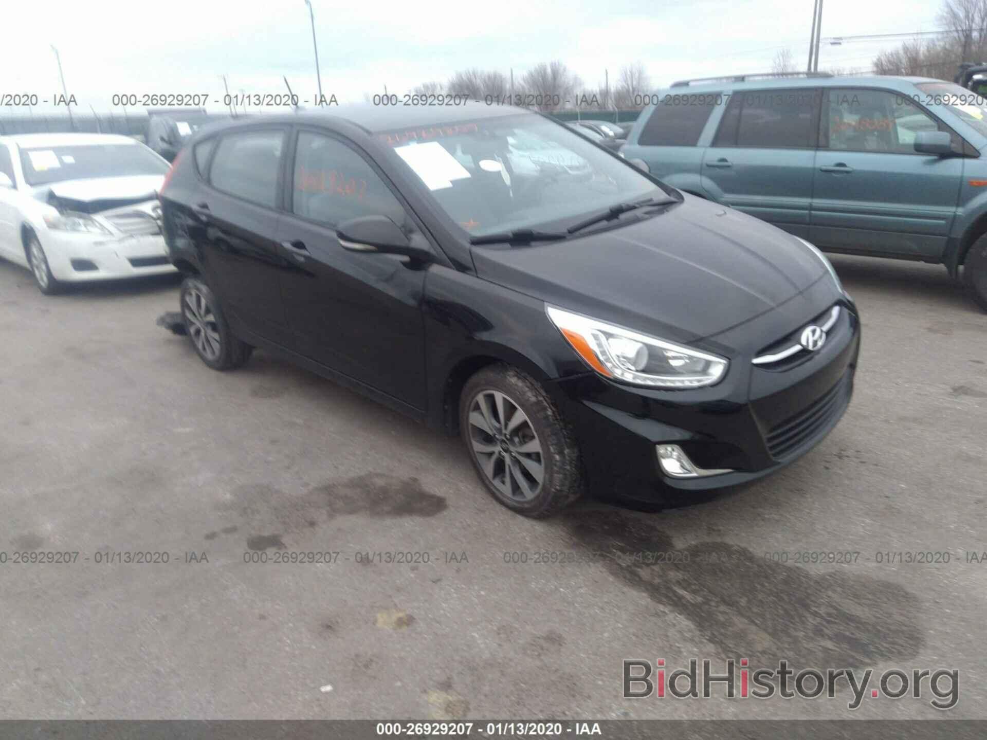 Photo KMHCU5AE3GU249464 - HYUNDAI ACCENT 2016