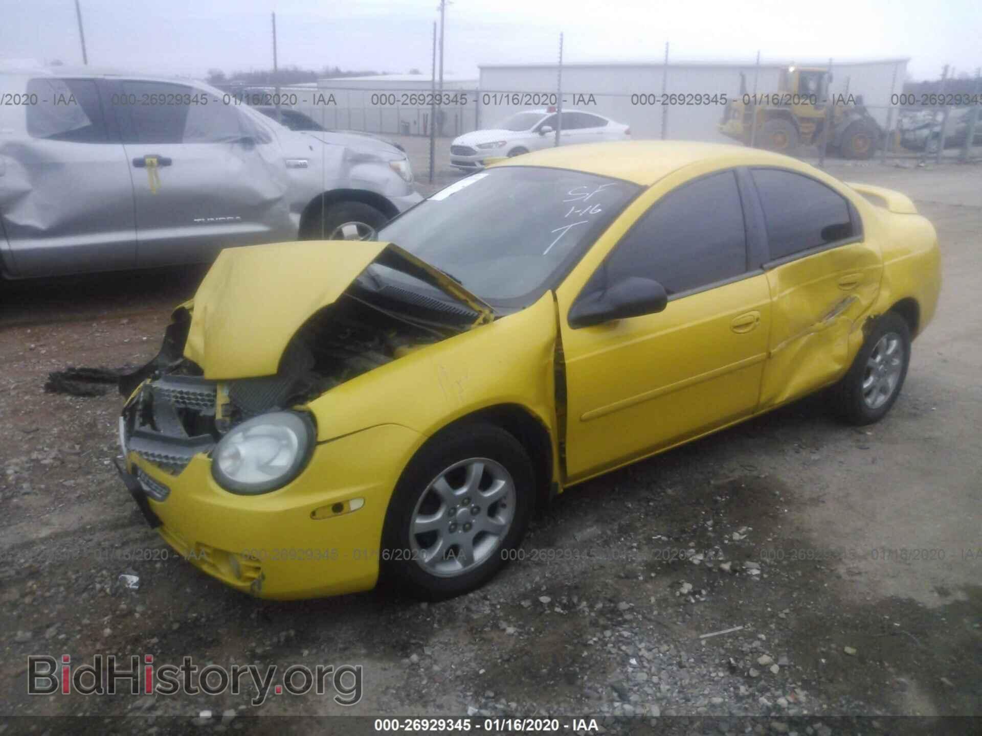 2003 DODGE NEON - VIN: 1B3ES56CX3D240945 - Фото 2
