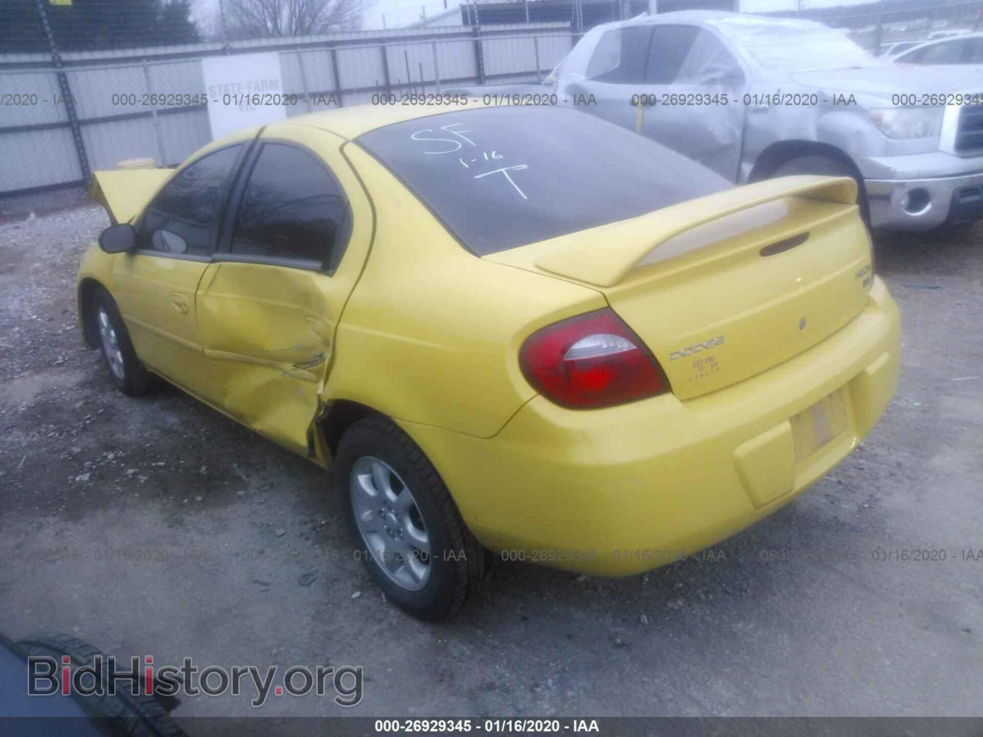 2003 DODGE NEON - VIN: 1B3ES56CX3D240945 - Фото 3