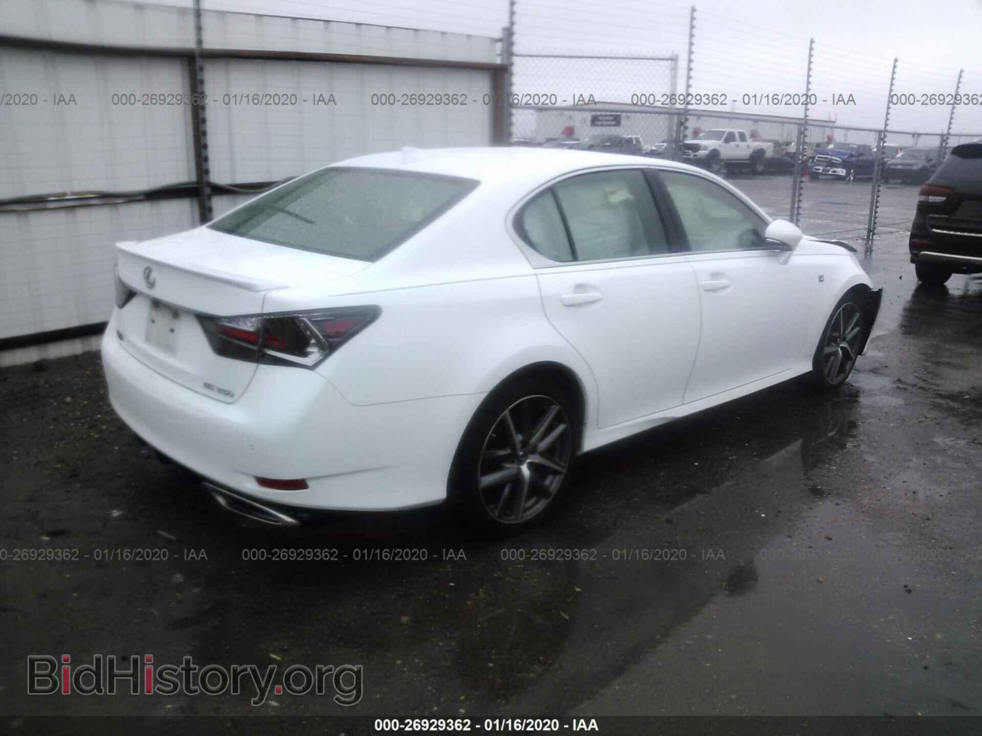 2016 LEXUS GS - VIN: JTHBZ1BL3GA004672 - Фото 4