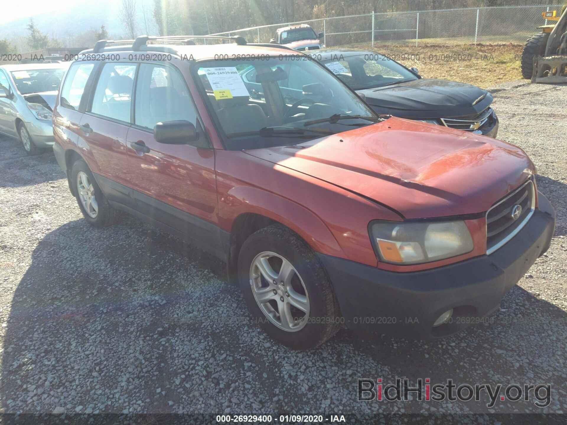 Photo JF1SG63665H708369 - SUBARU FORESTER 2005