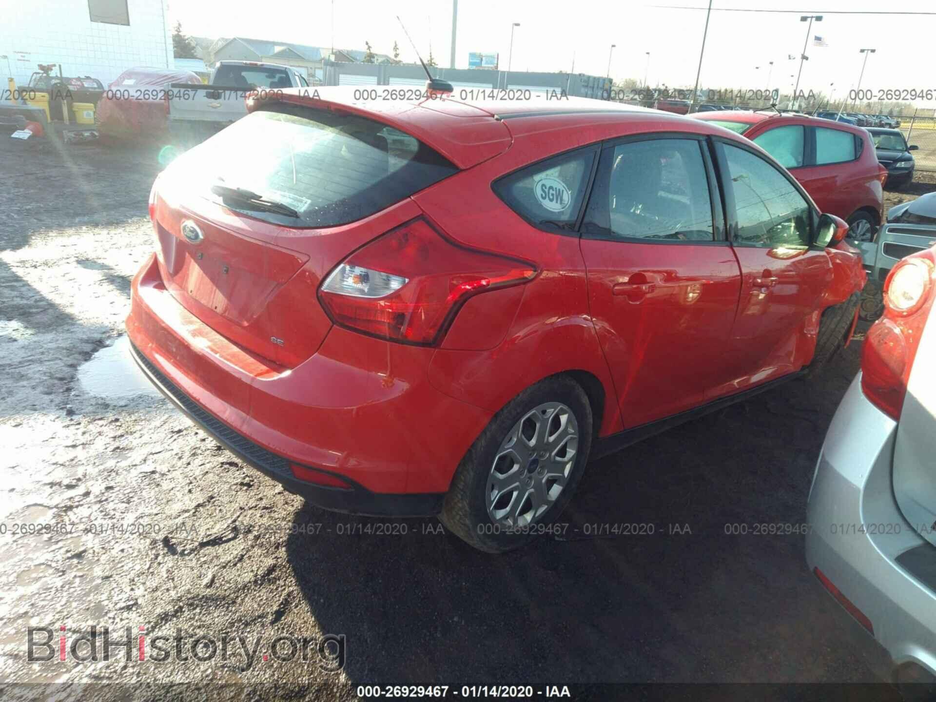 2012 FORD FOCUS - VIN: 1FAHP3K22CL287106 - Photo 4