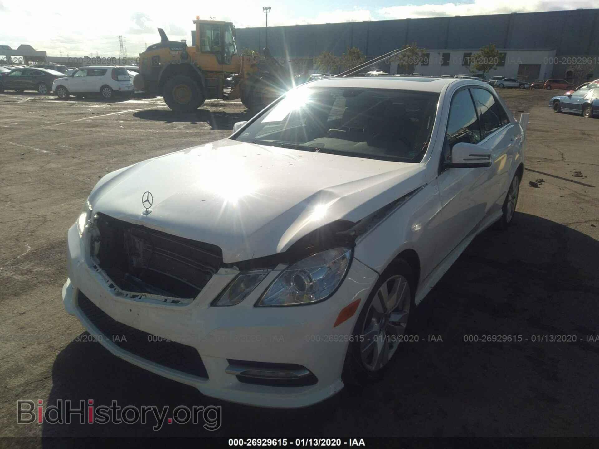 2013 MERCEDES-BENZ E - VIN: WDDHF2EBXDA745139 - Фото 2
